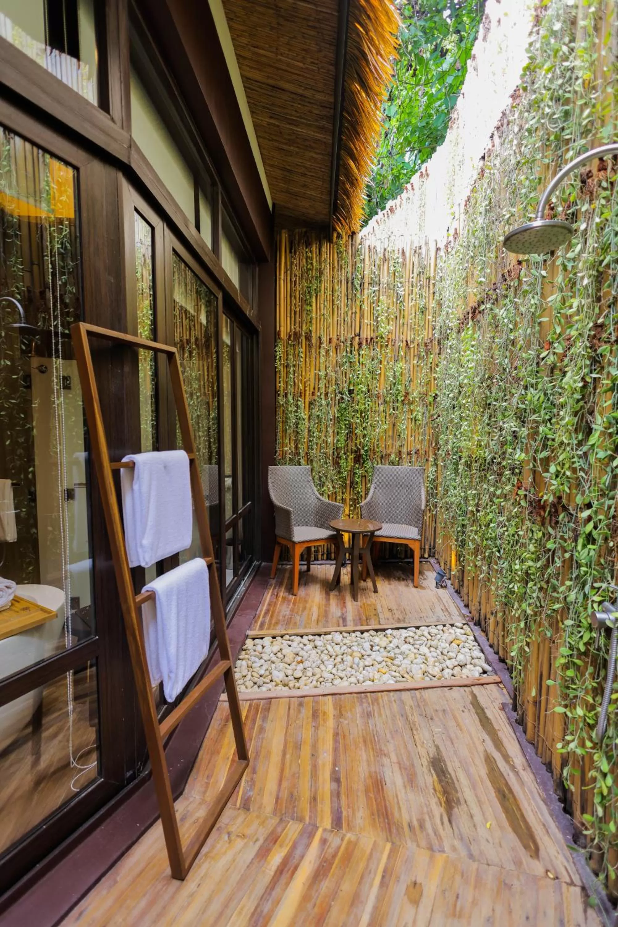 Open Air Bath in Lihim Resorts