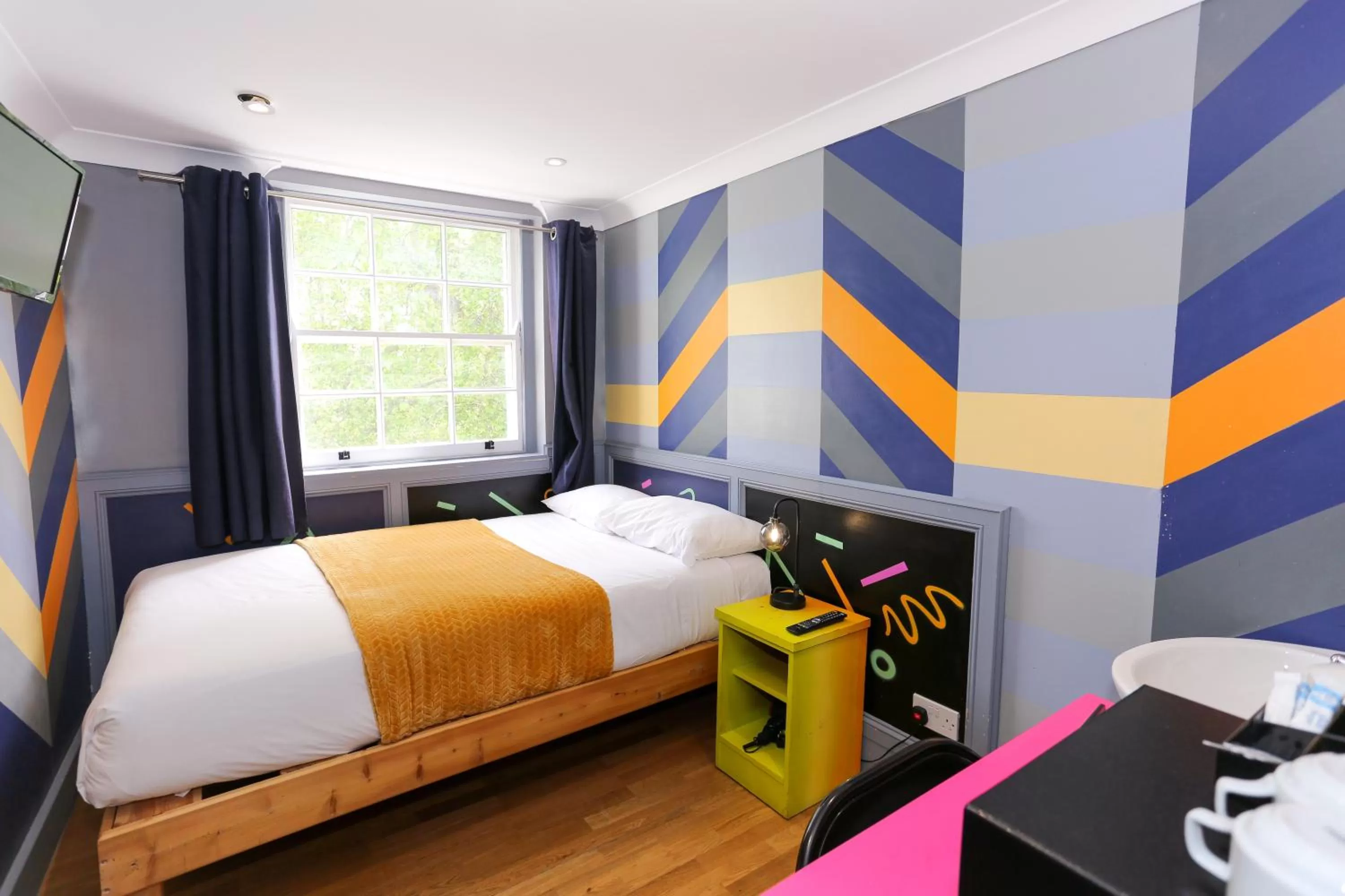 Bed in KX Rooms Kings Cross