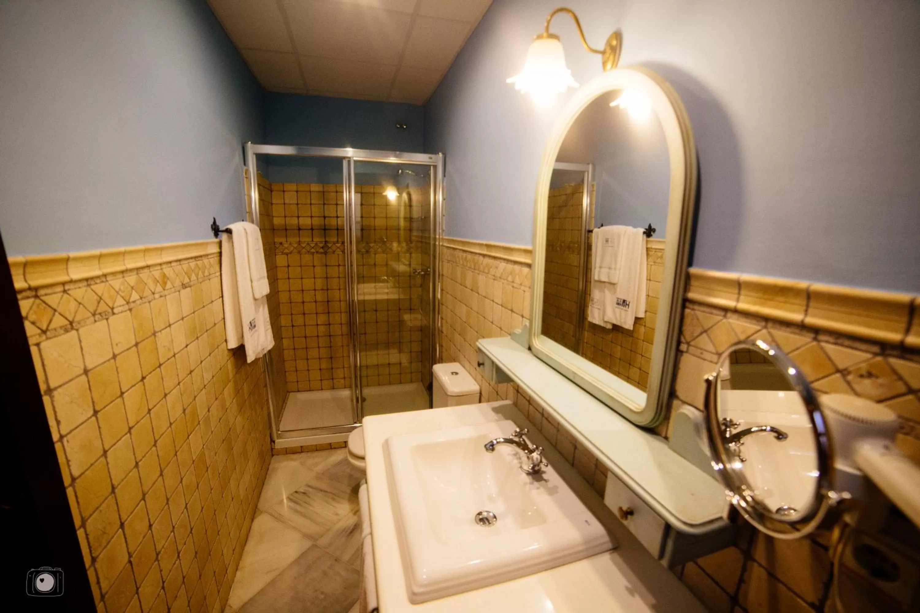 Bathroom in Hotel Posada de Vallina by MiRa