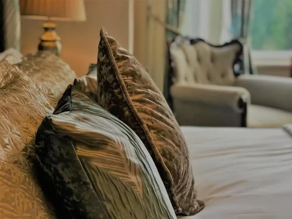 Bed in Hotel Rudyard