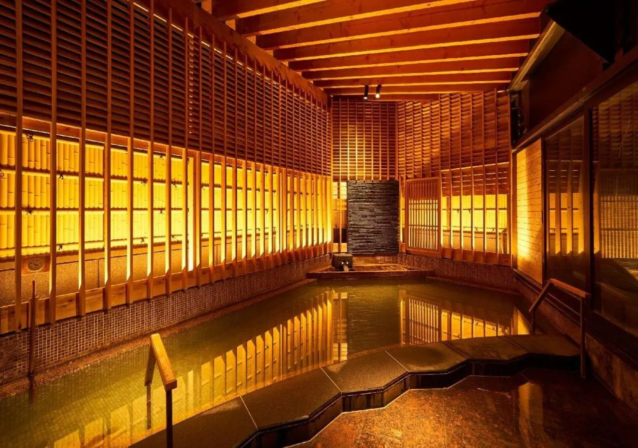 Hot Spring Bath in Hakodate Hotel Banso