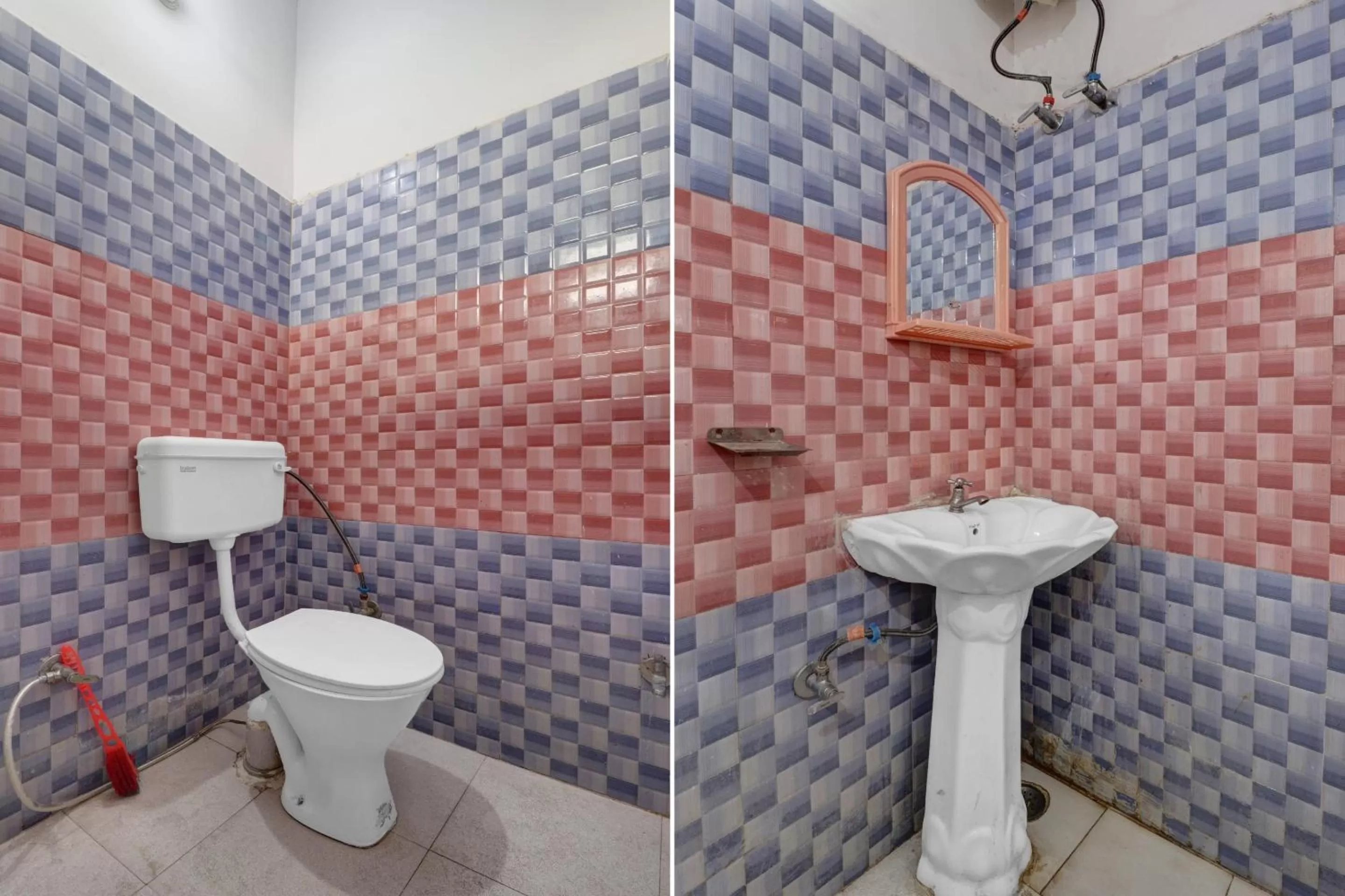 Bathroom in OYO Flagship Hotel Chandra palace