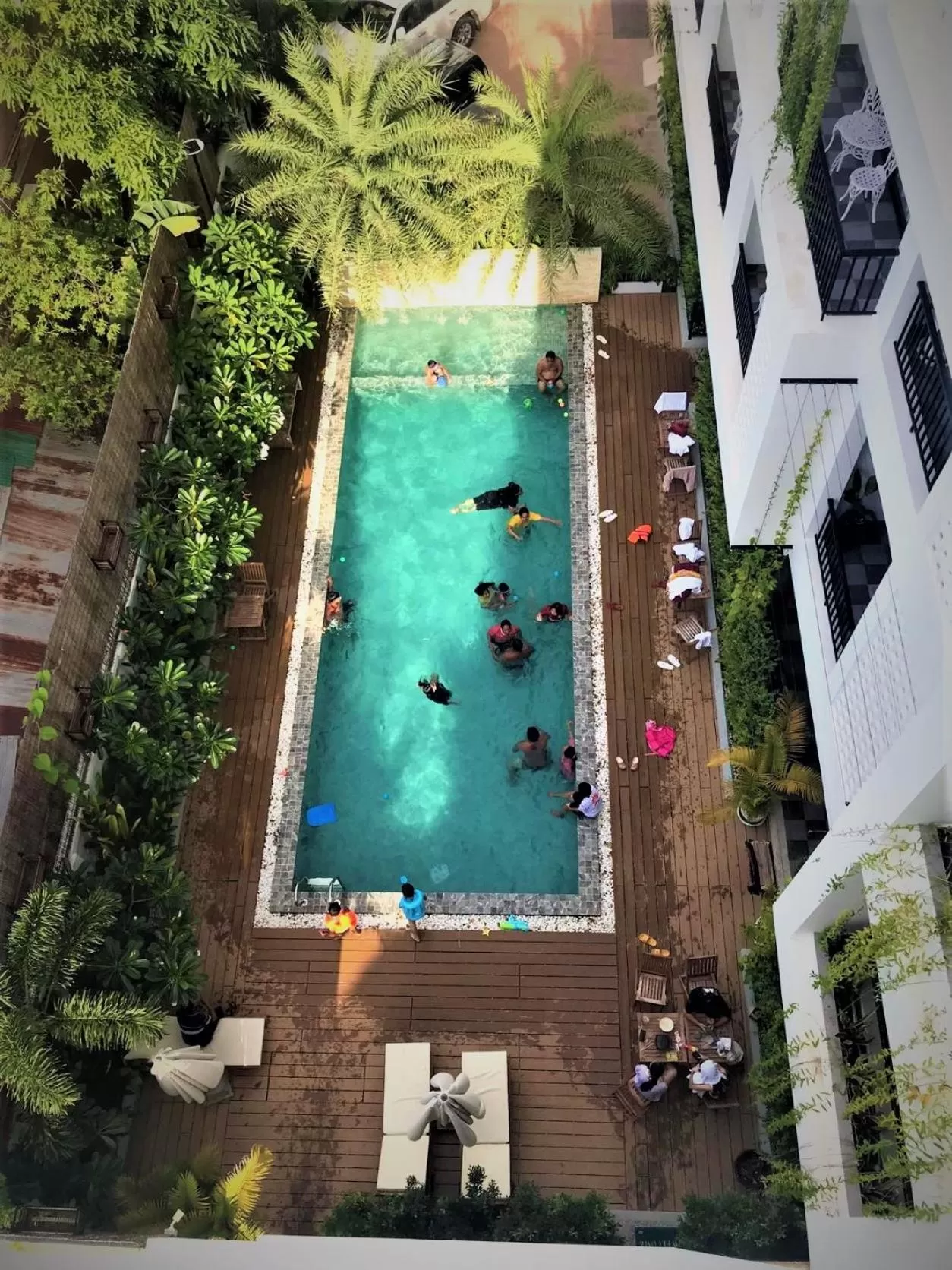 Swimming pool, Pool View in Angkor H Villa