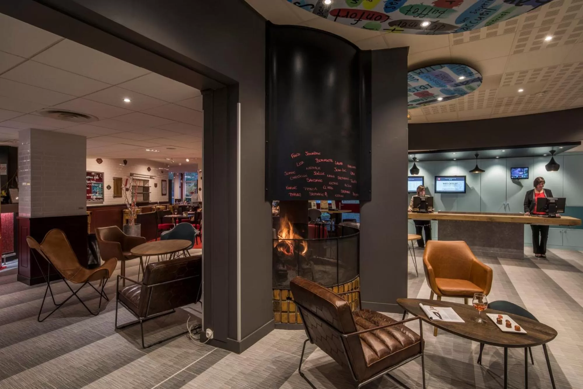 Lobby or reception in ibis Metz Nord