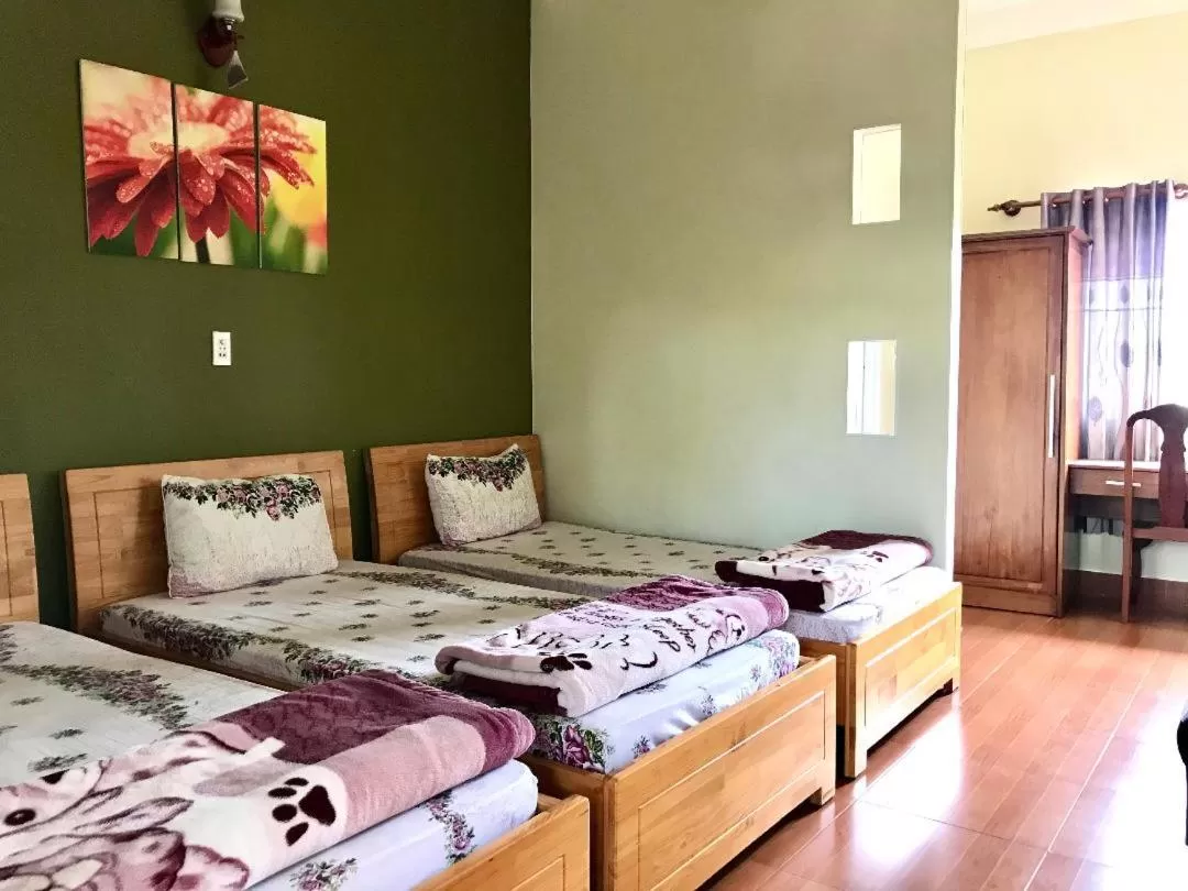 Bed in ANH DUONg 1 HOTEL