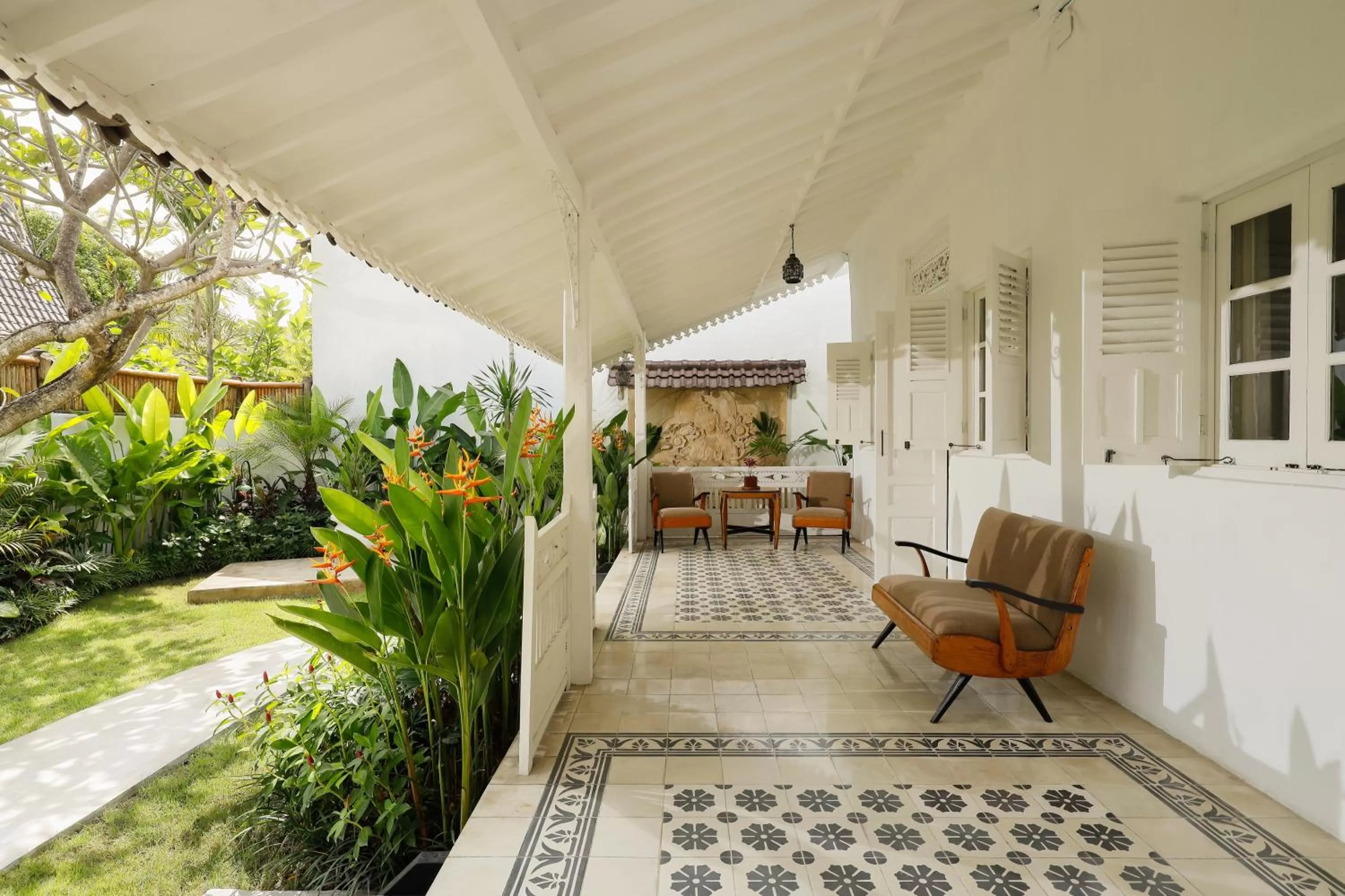 Balcony/Terrace in Puri Tempo Doeloe Boutique Hotel