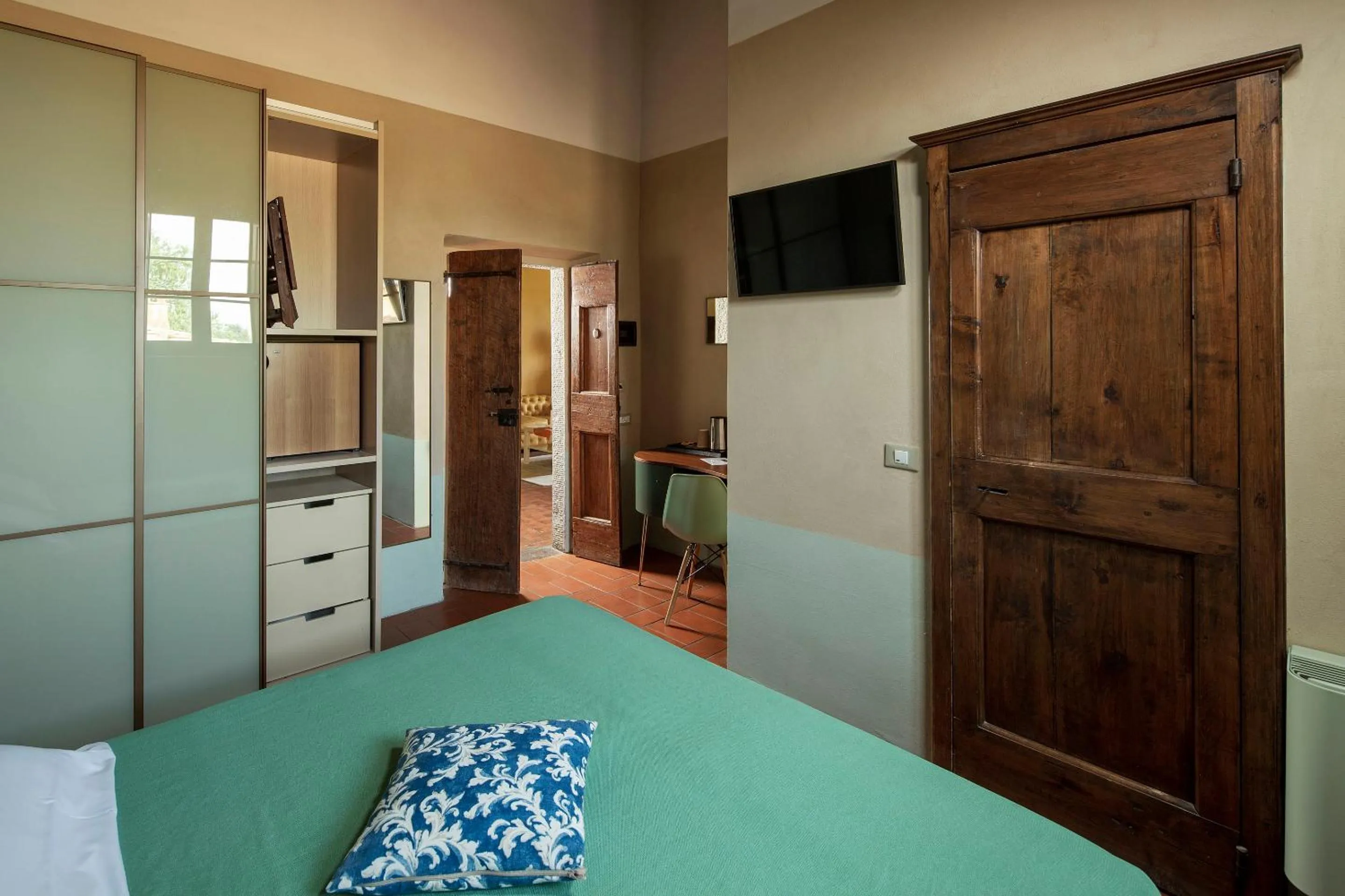 Bed in Hotel Le Capanne