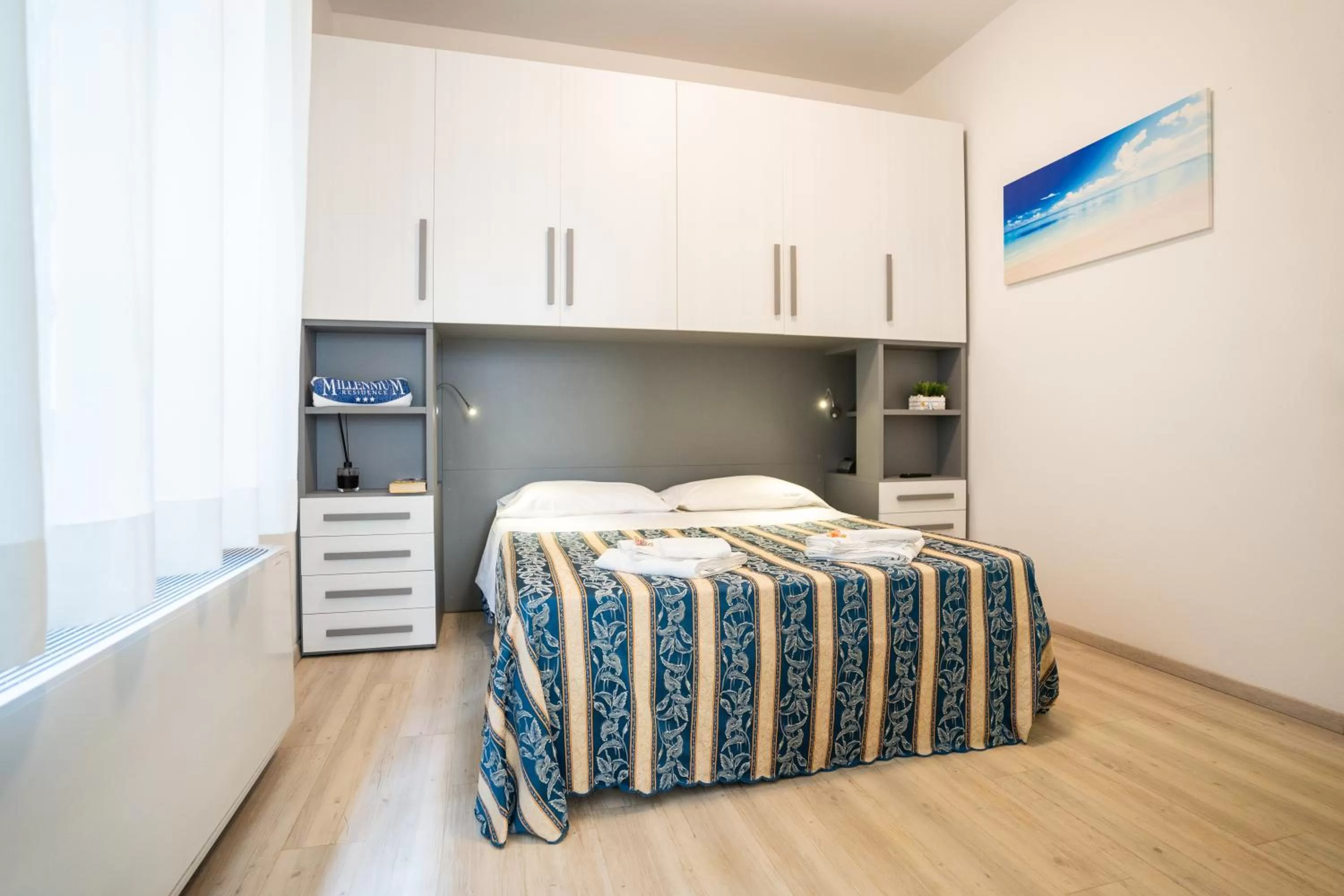 Bedroom, Bed in Residence Millennium