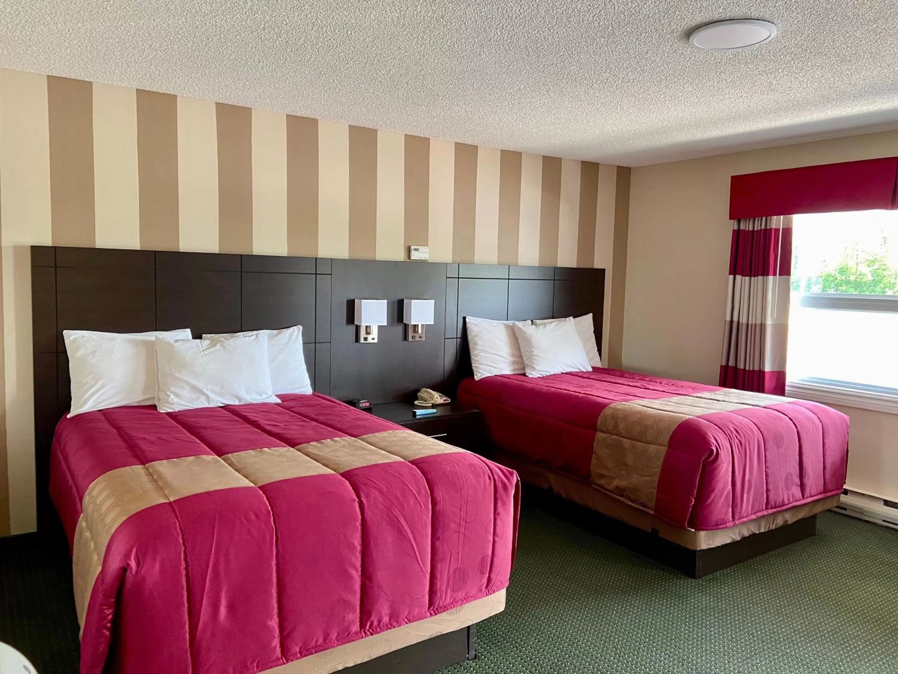 Bed in Colonial House Motor Inn