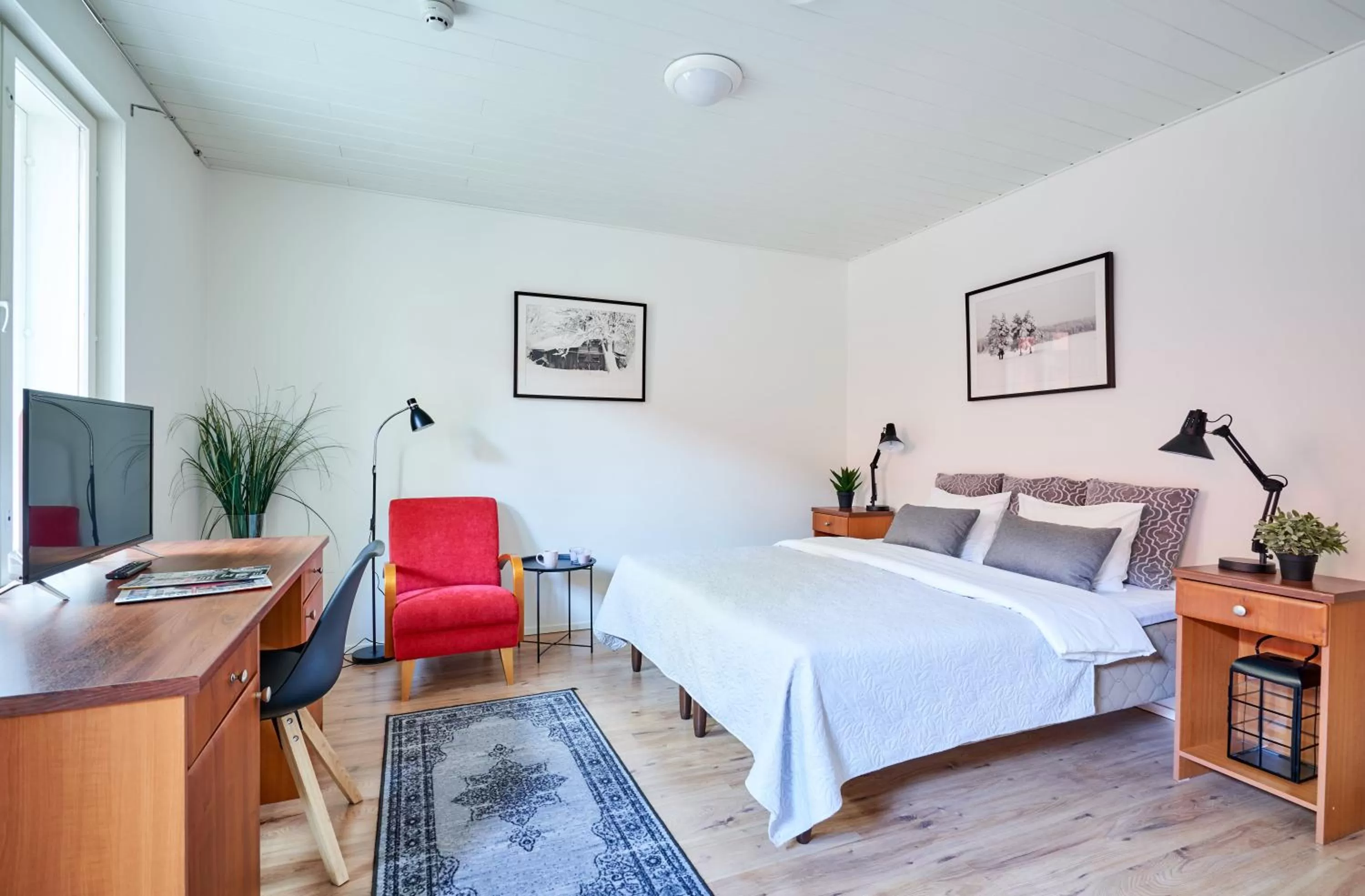 Photo of the whole room, Bed in Hotel Villa Molnby