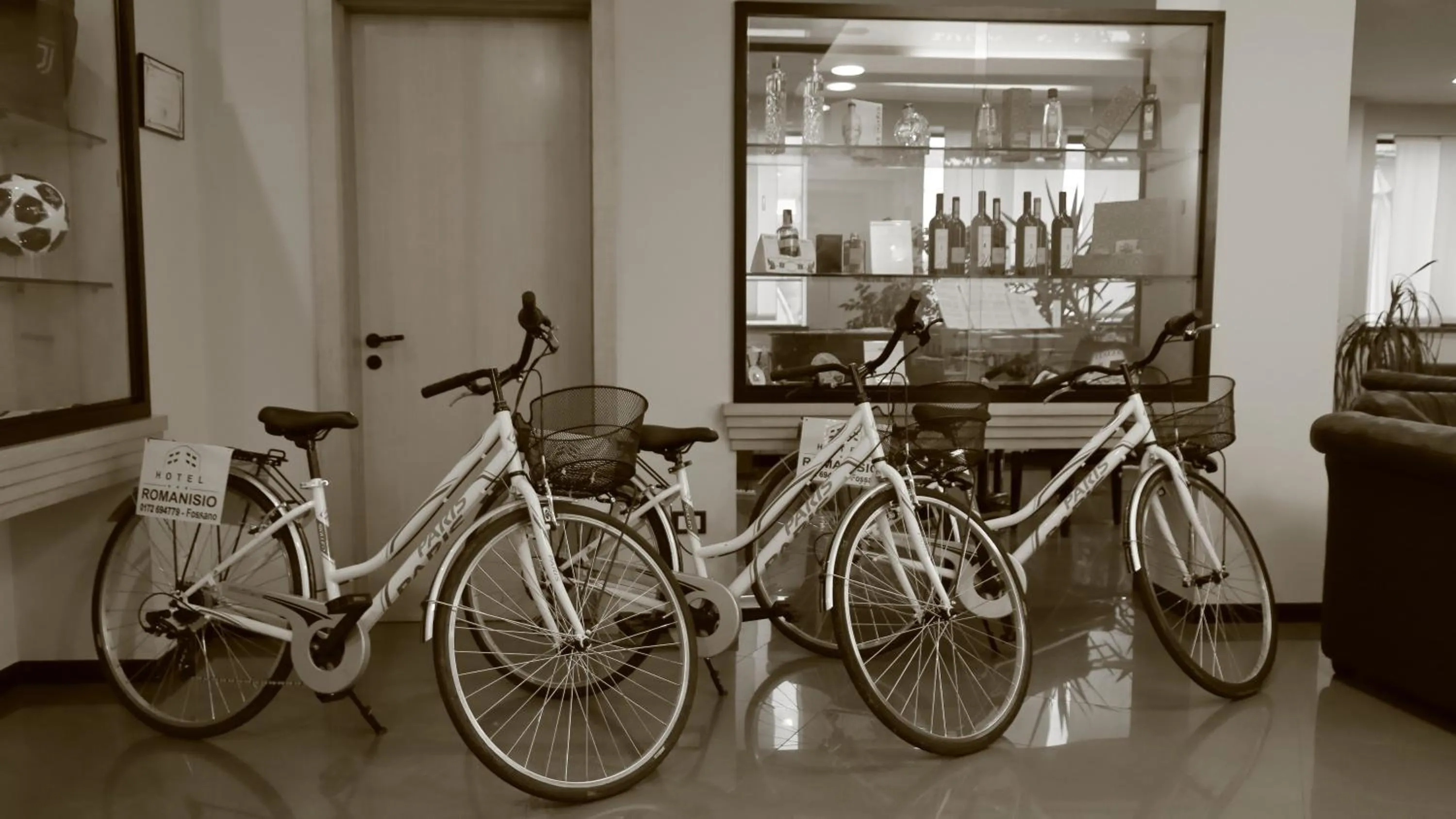 Cycling in Hotel Romanisio