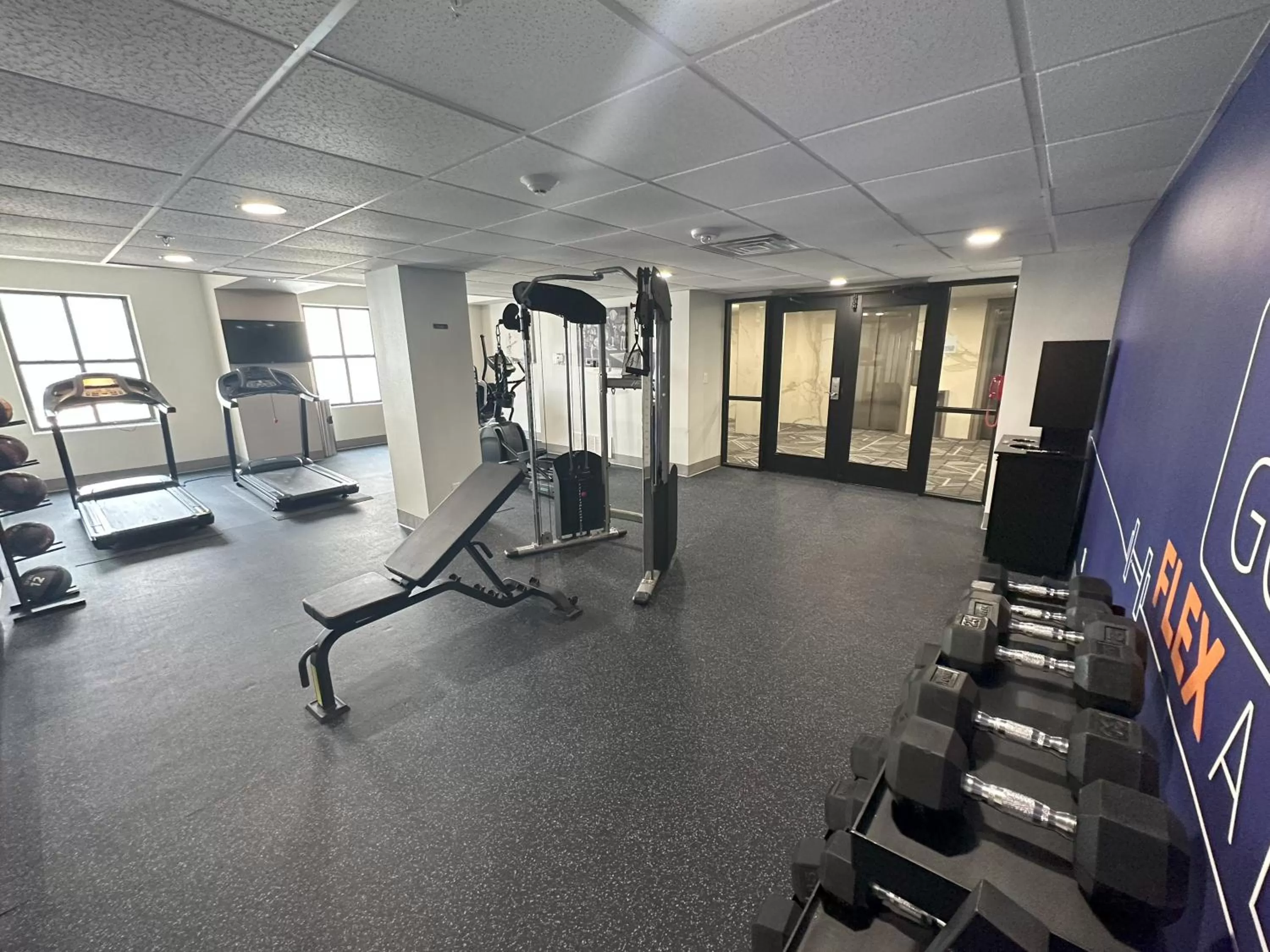Fitness centre/facilities in Holiday Inn Express - Dallas Downtown by IHG