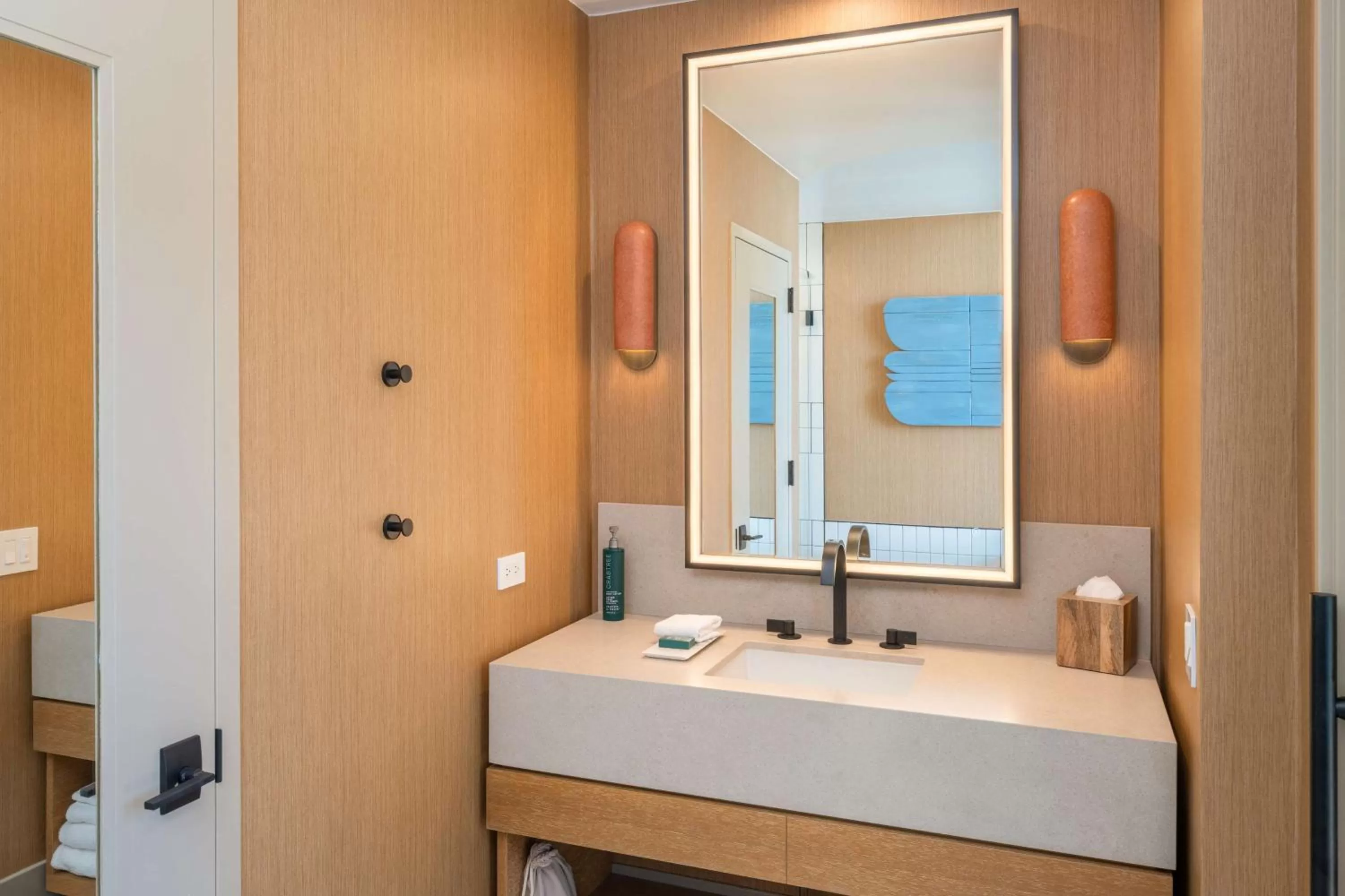 Bathroom in Hilton San Diego Gaslamp Quarter