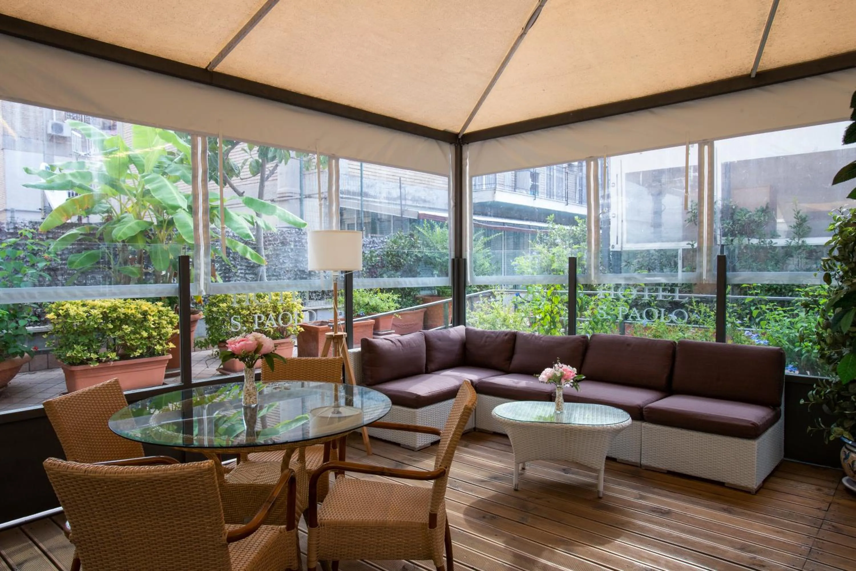 Garden in Hotel San Paolo