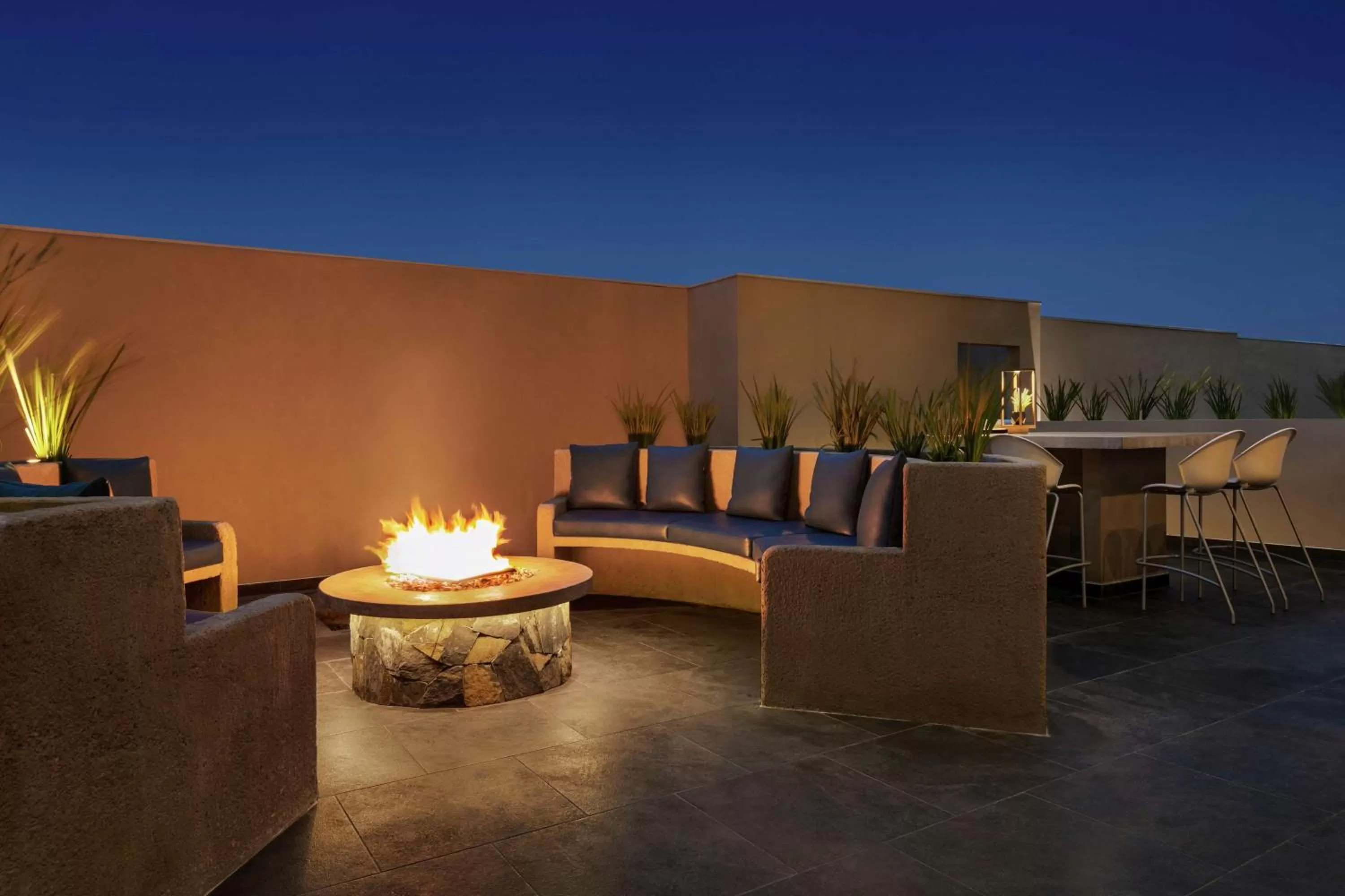 Patio in Homewood Suites By Hilton Monterrey Apodaca