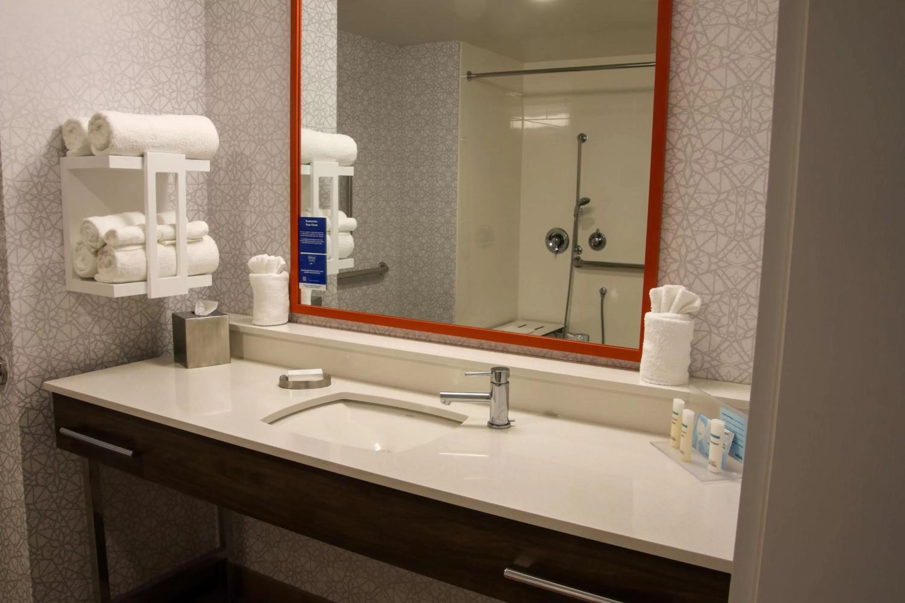 Bathroom in Hampton Inn & Suites Olean, Ny