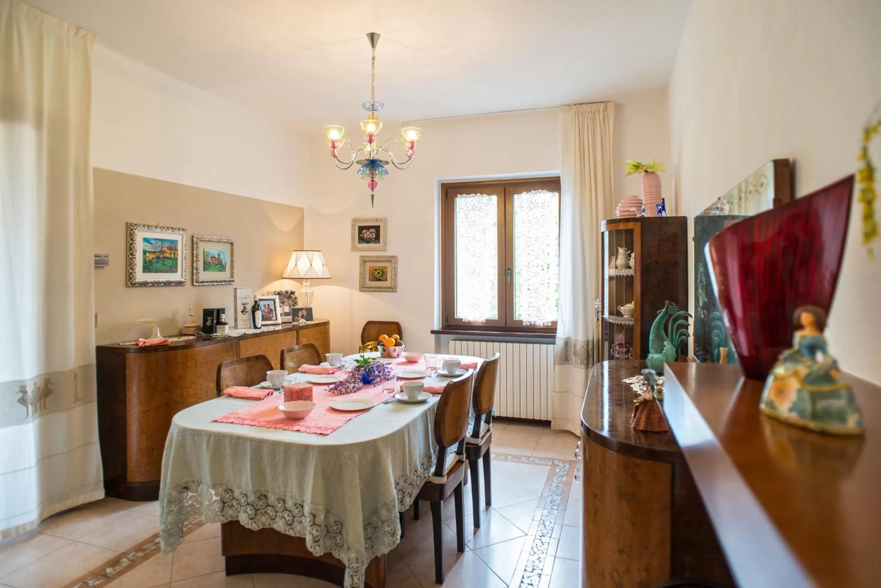 Communal lounge/ TV room in B&B La Valle