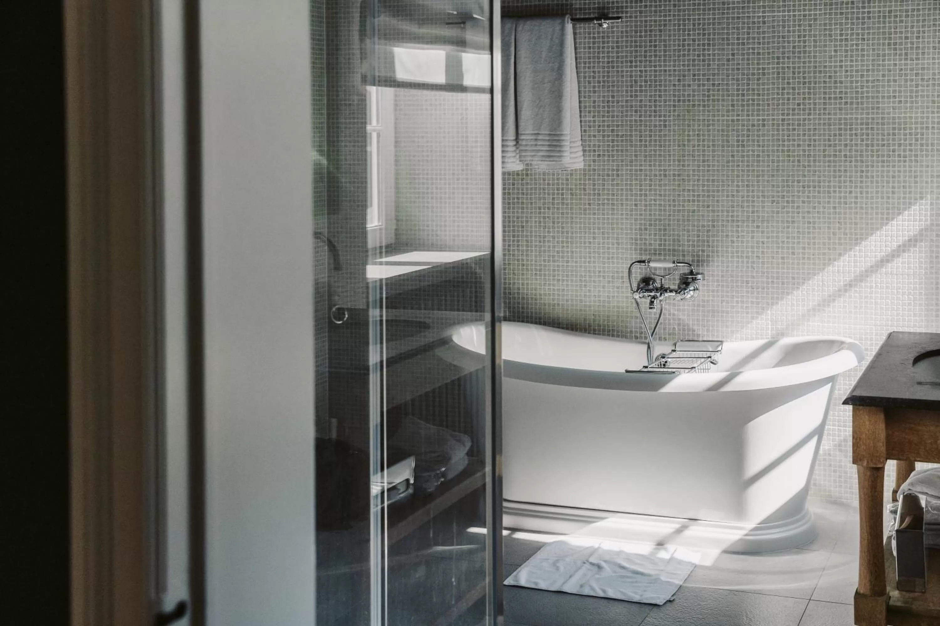 Bathroom in Auberge du Pêcheur