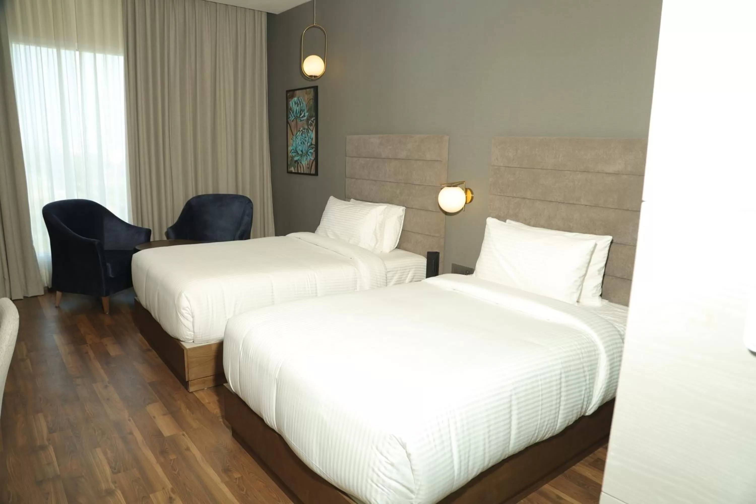 Bed in Wyndham Chandigarh Mohali
