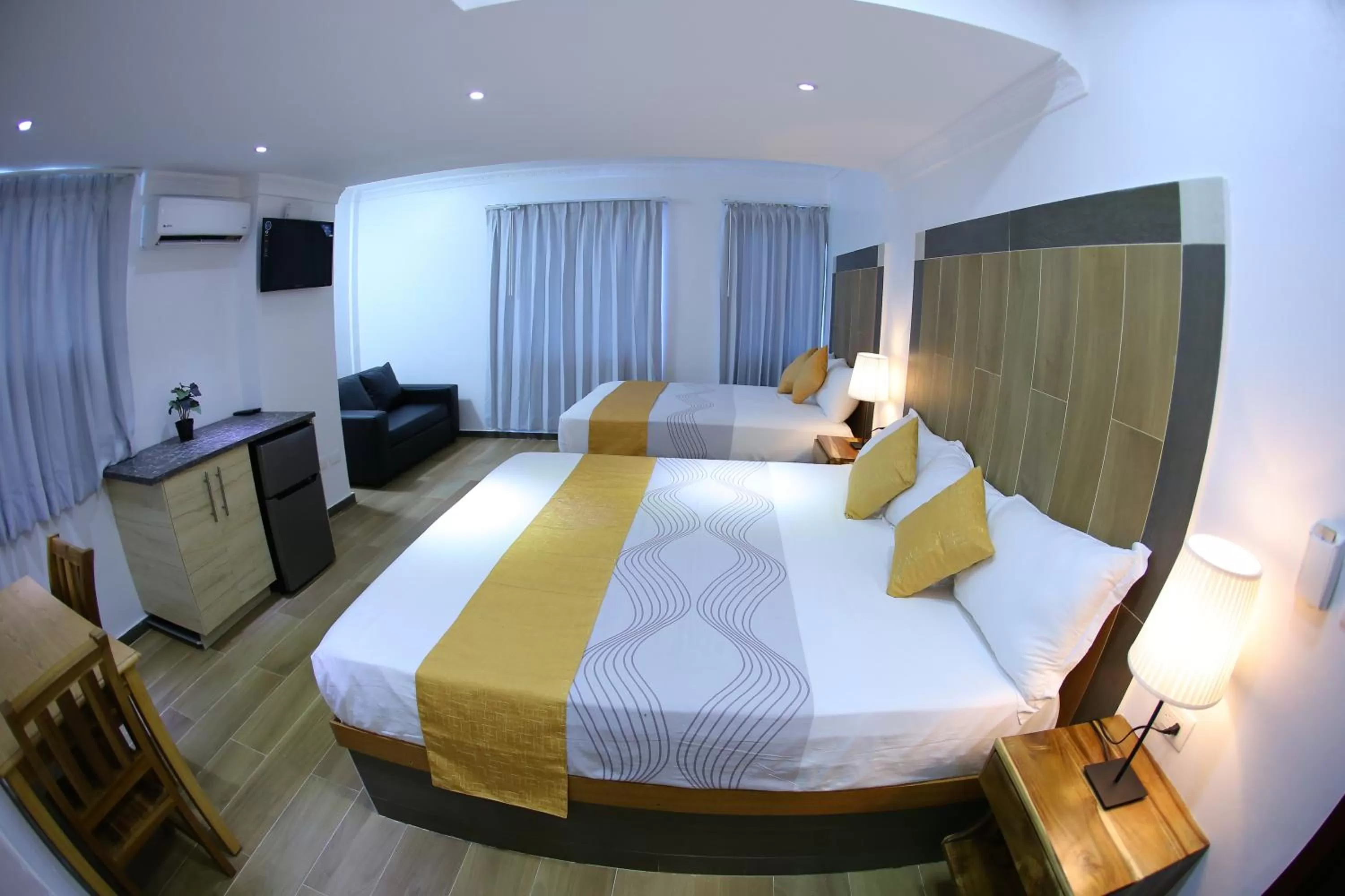 Bed in Hotel Vicentina