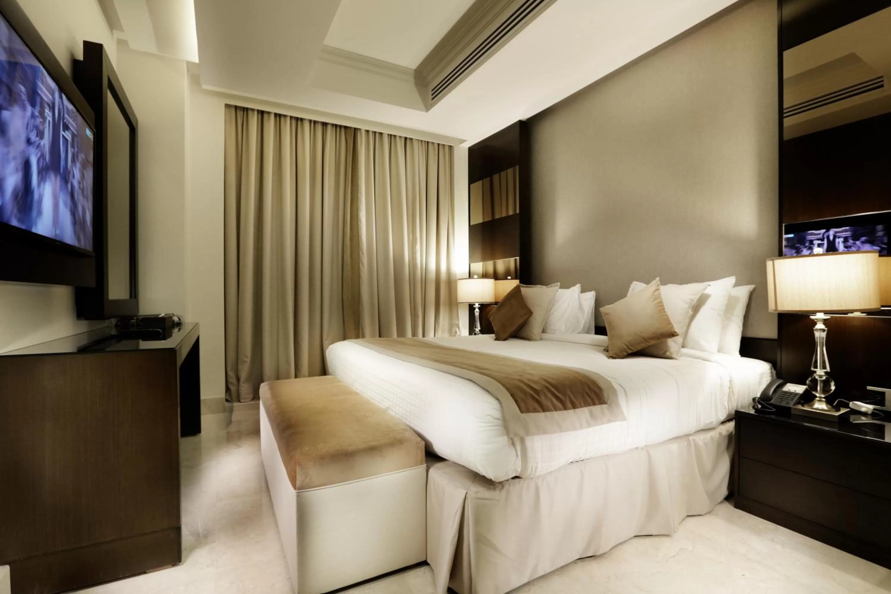Bedroom, Bed in Aswar Hotel Suites