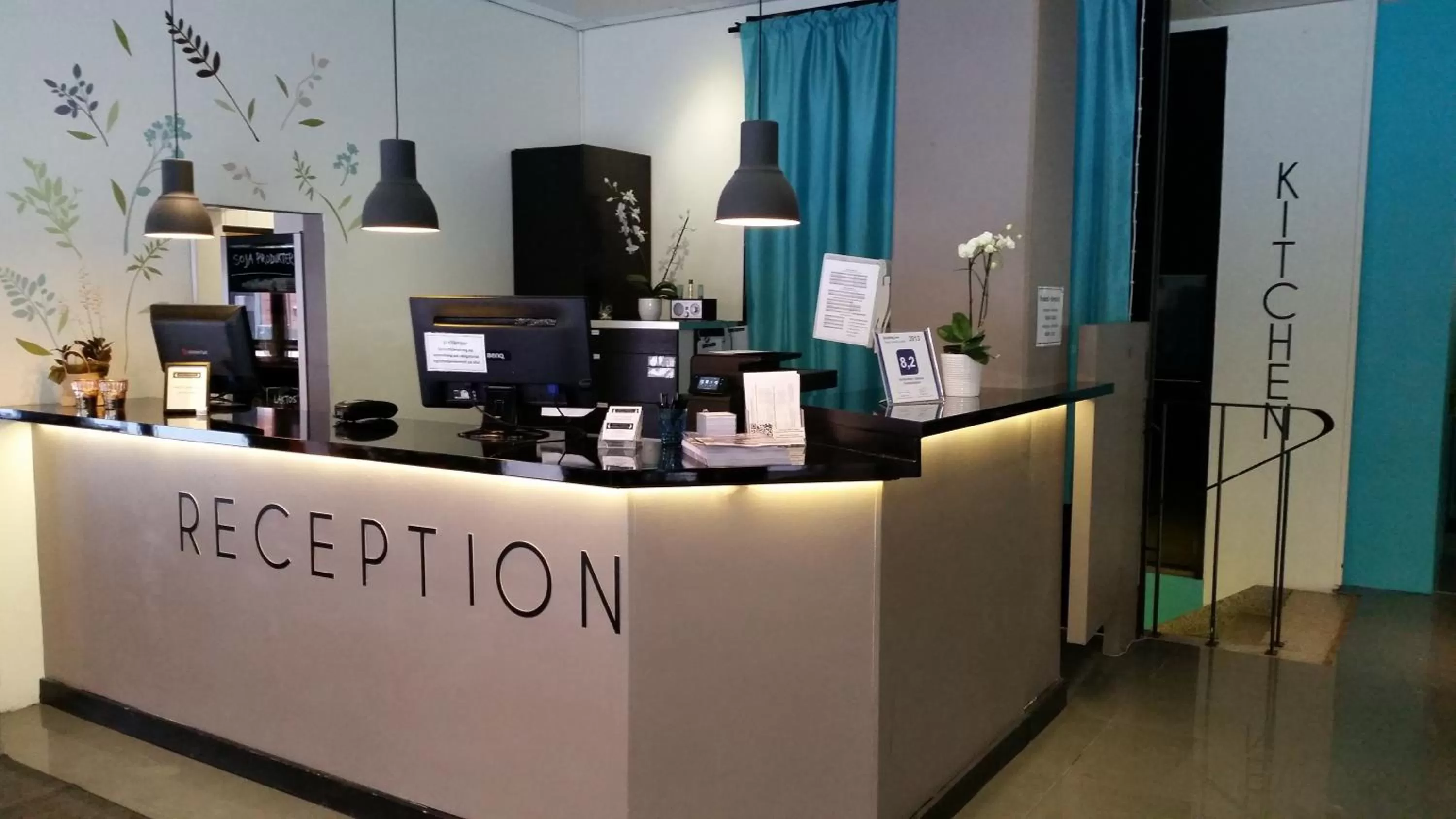 Lobby or reception in Hotell Centralstation