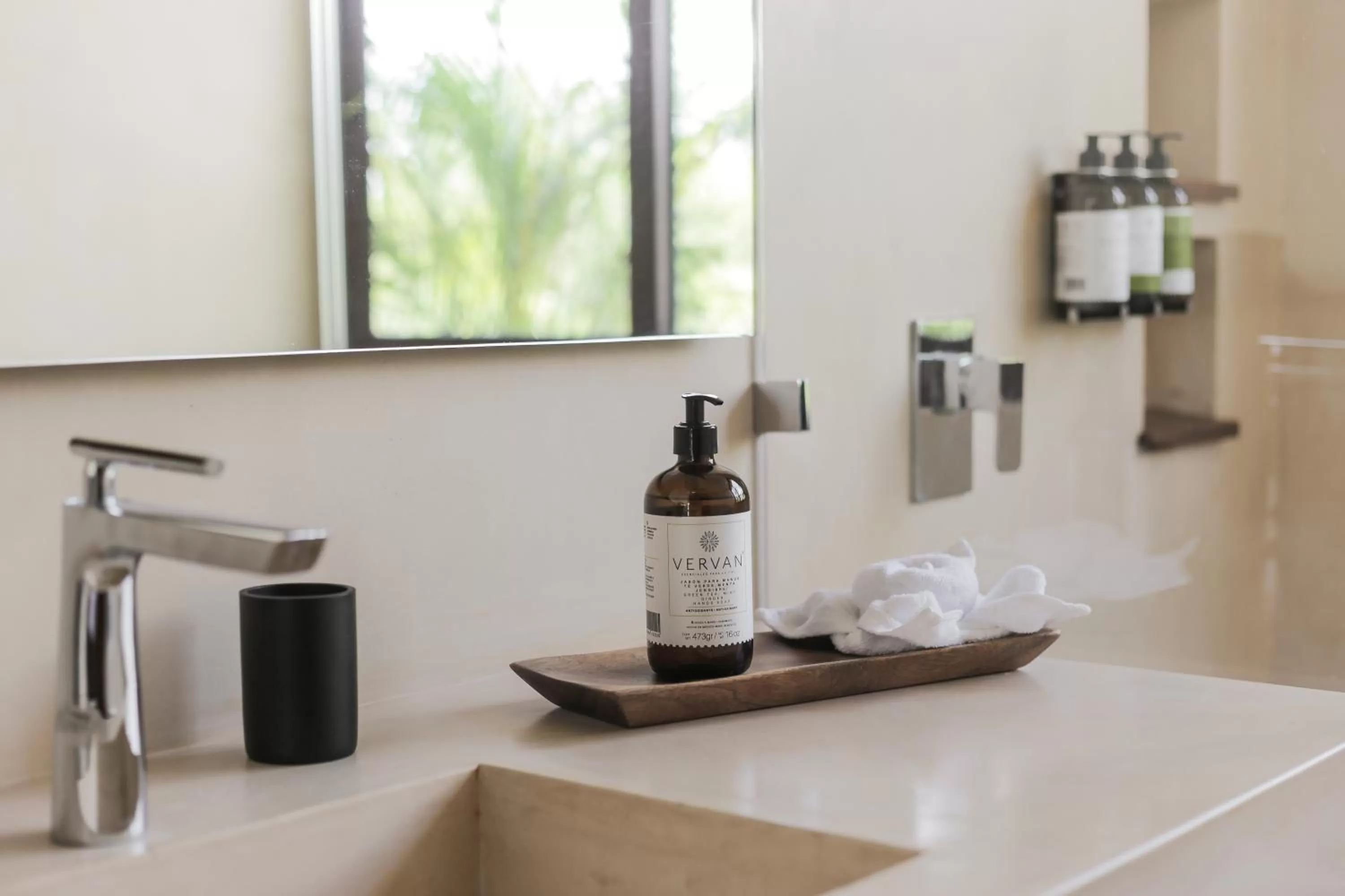 Bathroom in Zereno Tulum Beach Club Access