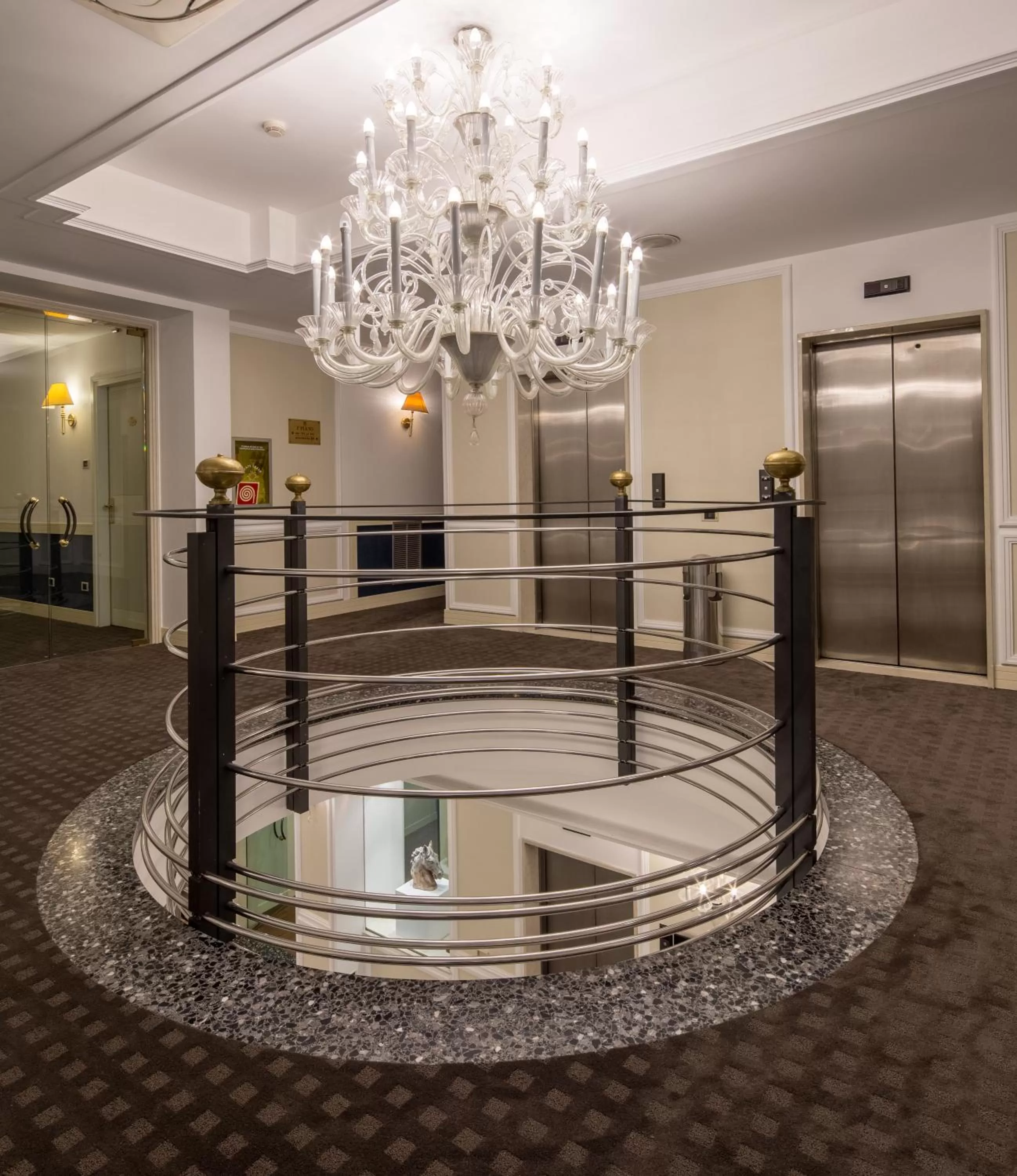 Lobby or reception in Grande Albergo Roma
