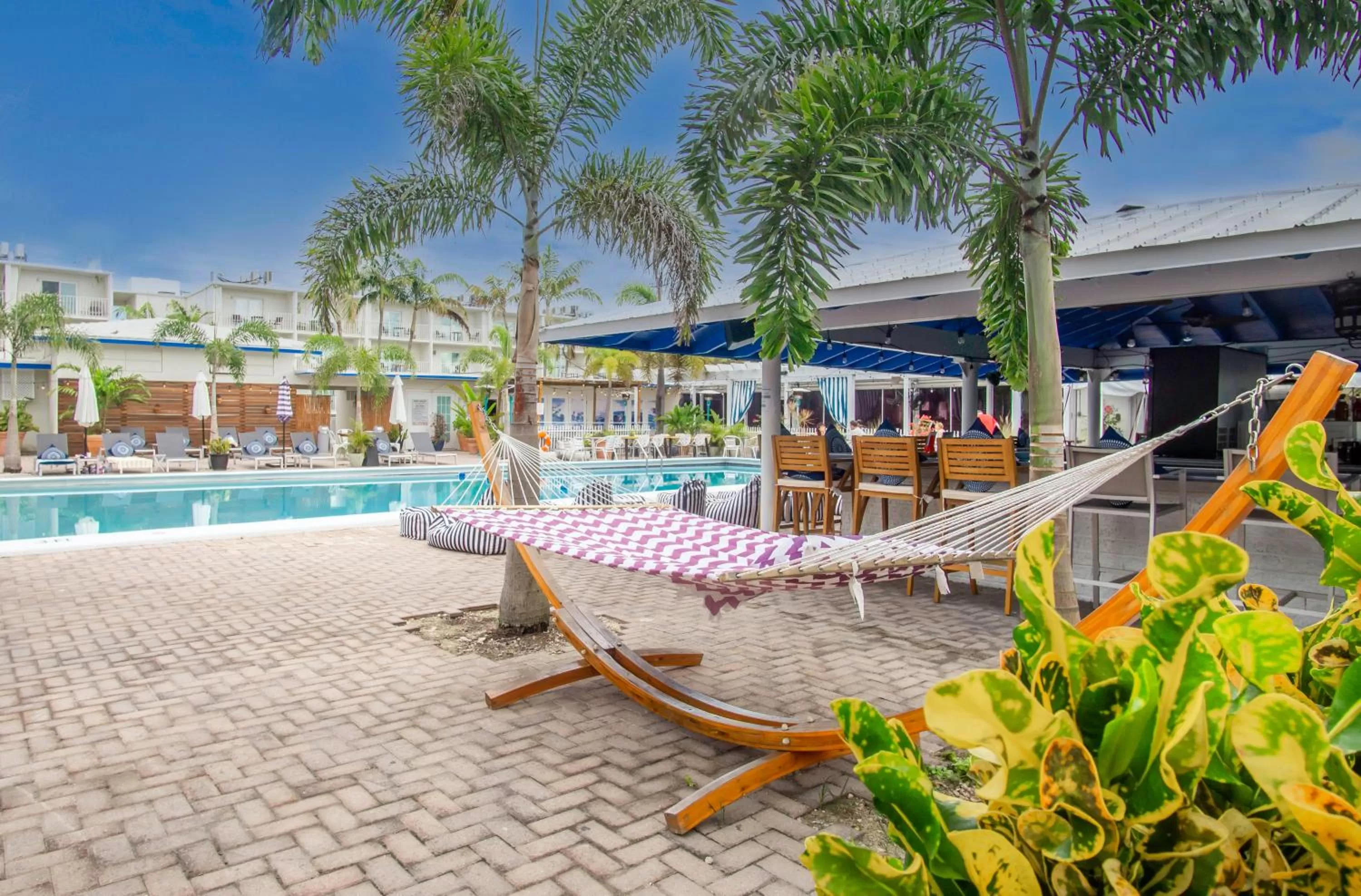 Pool view in Skipjack Resort & Marina