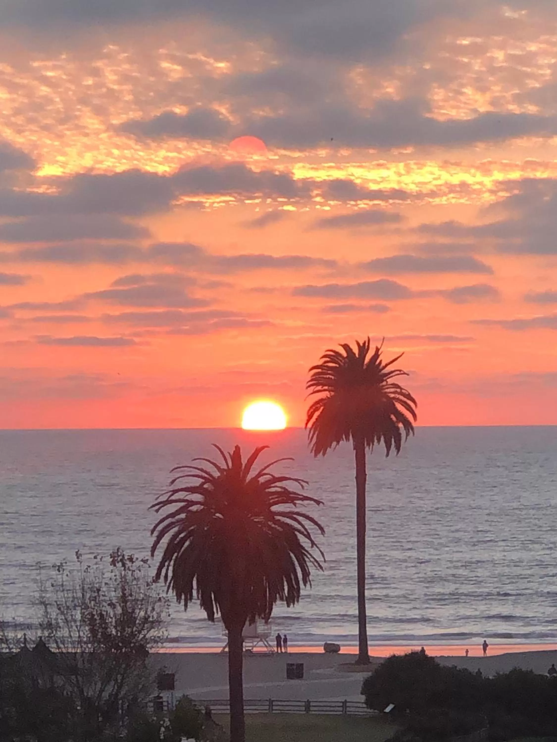 Sea view in Moonlight Beach Motel