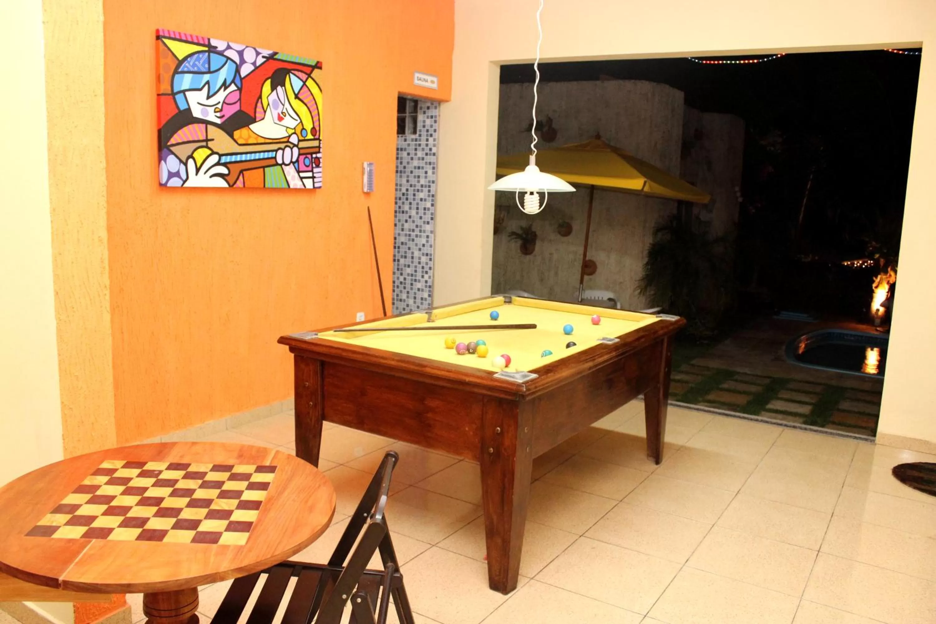 Game Room in Pousada Recanto do Sal