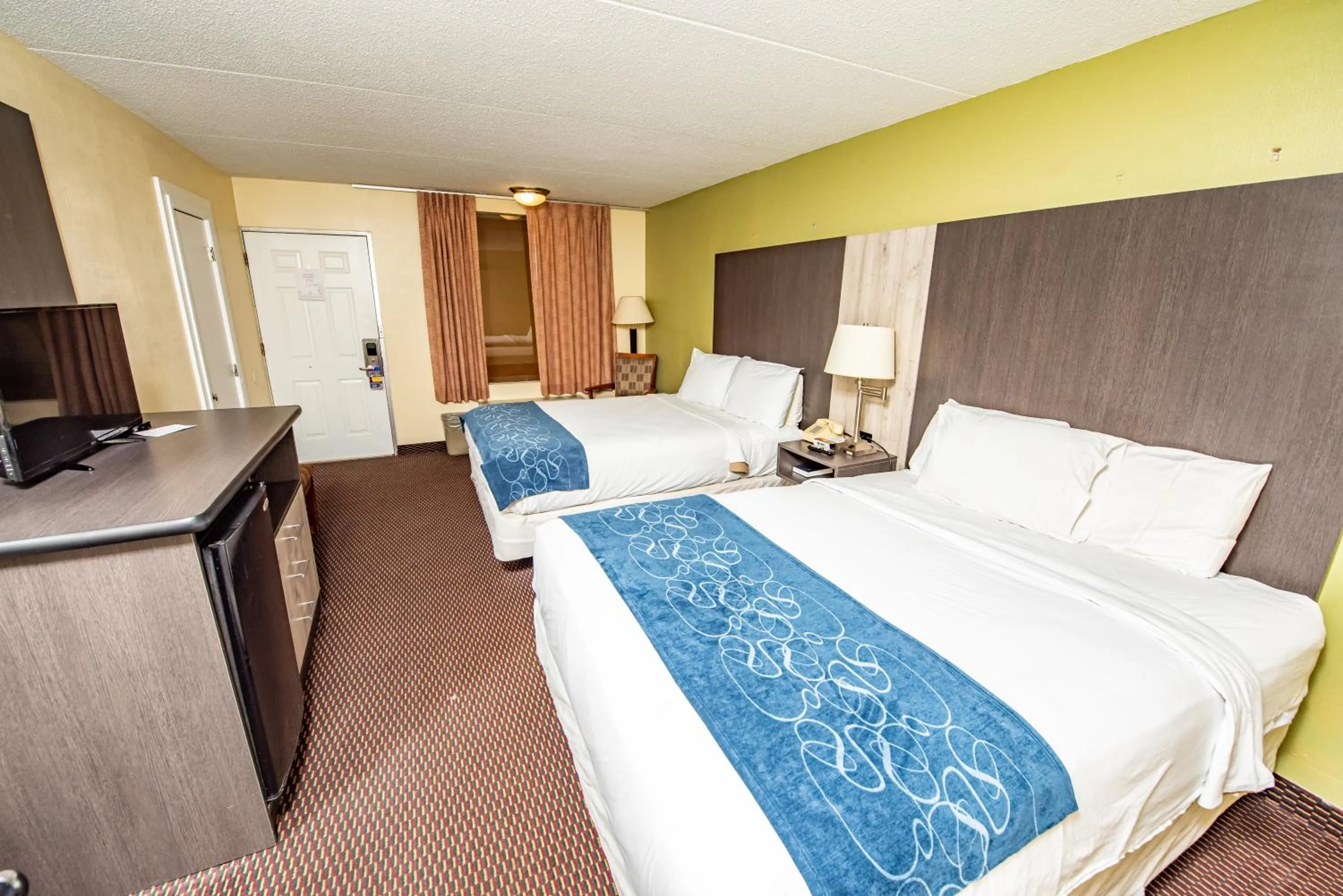 Bed in River Place Inn