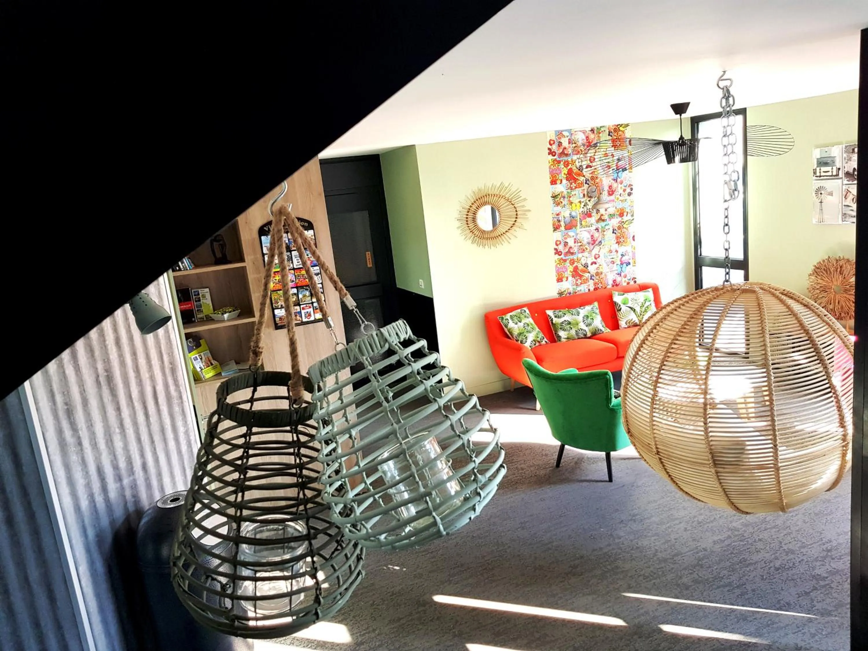 Lobby or reception in Logis Boutique Hotel Novalis