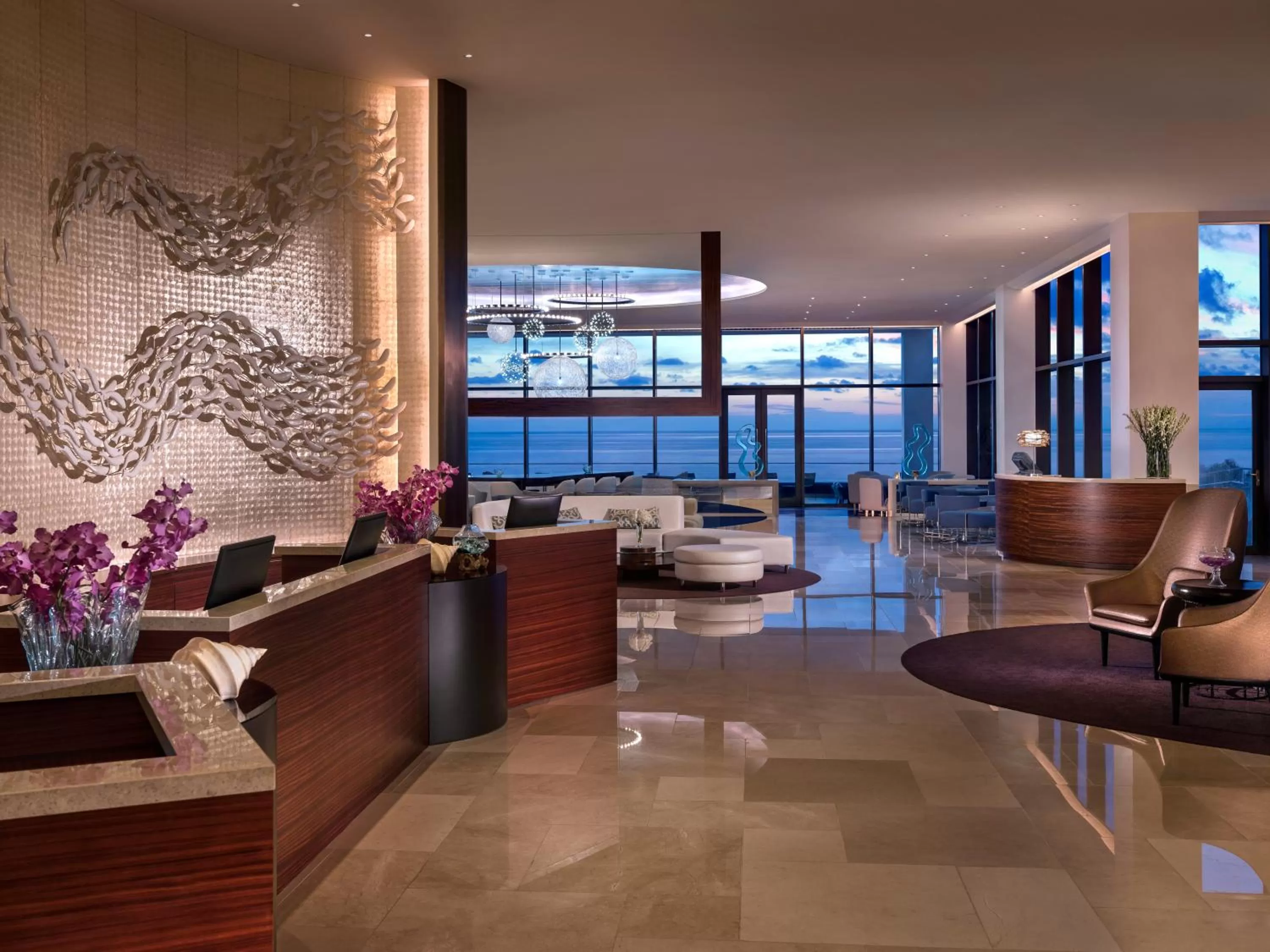 Lobby or reception in Dusit Thani Guam Resort