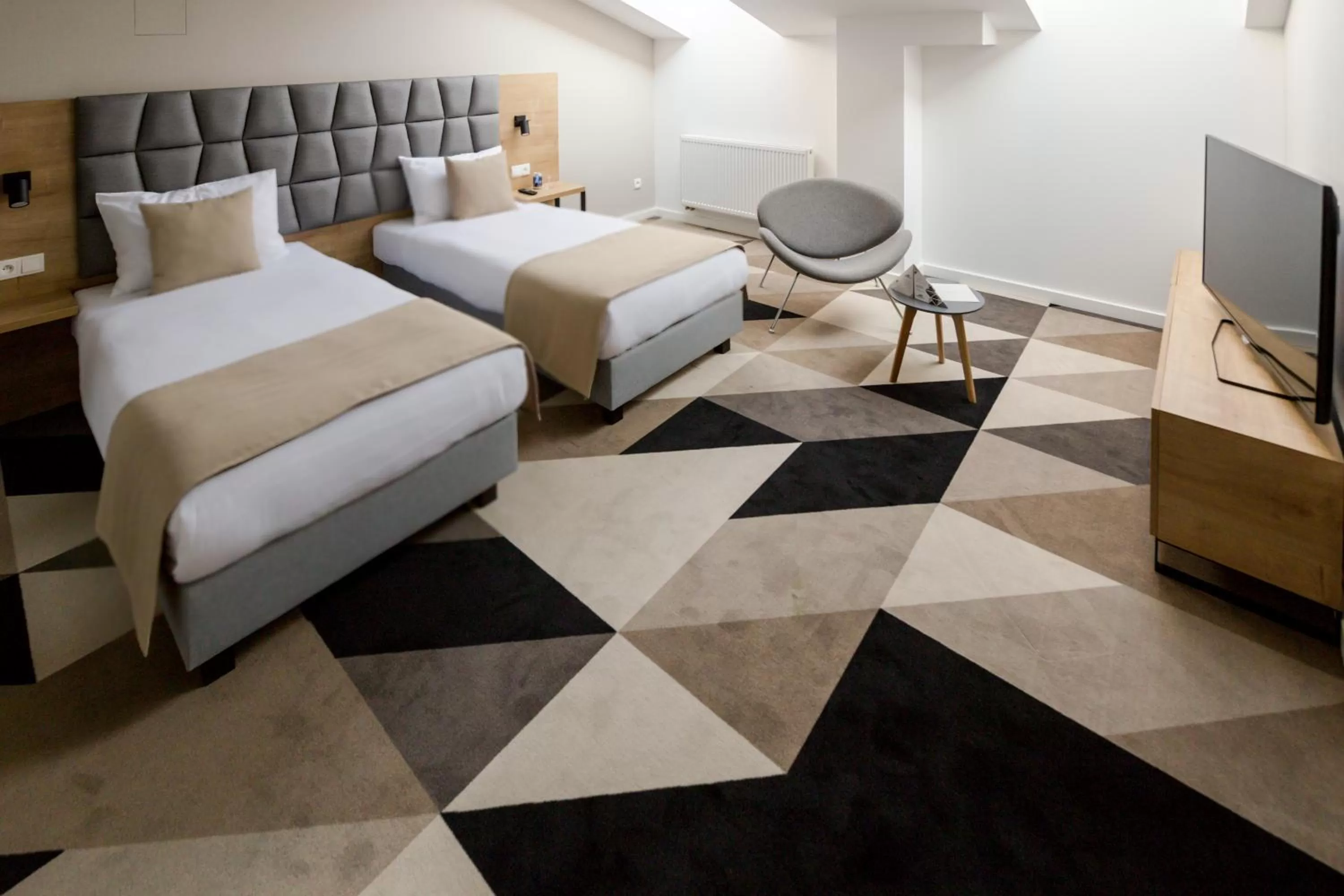 Photo of the whole room, Bed in Lwowska 1