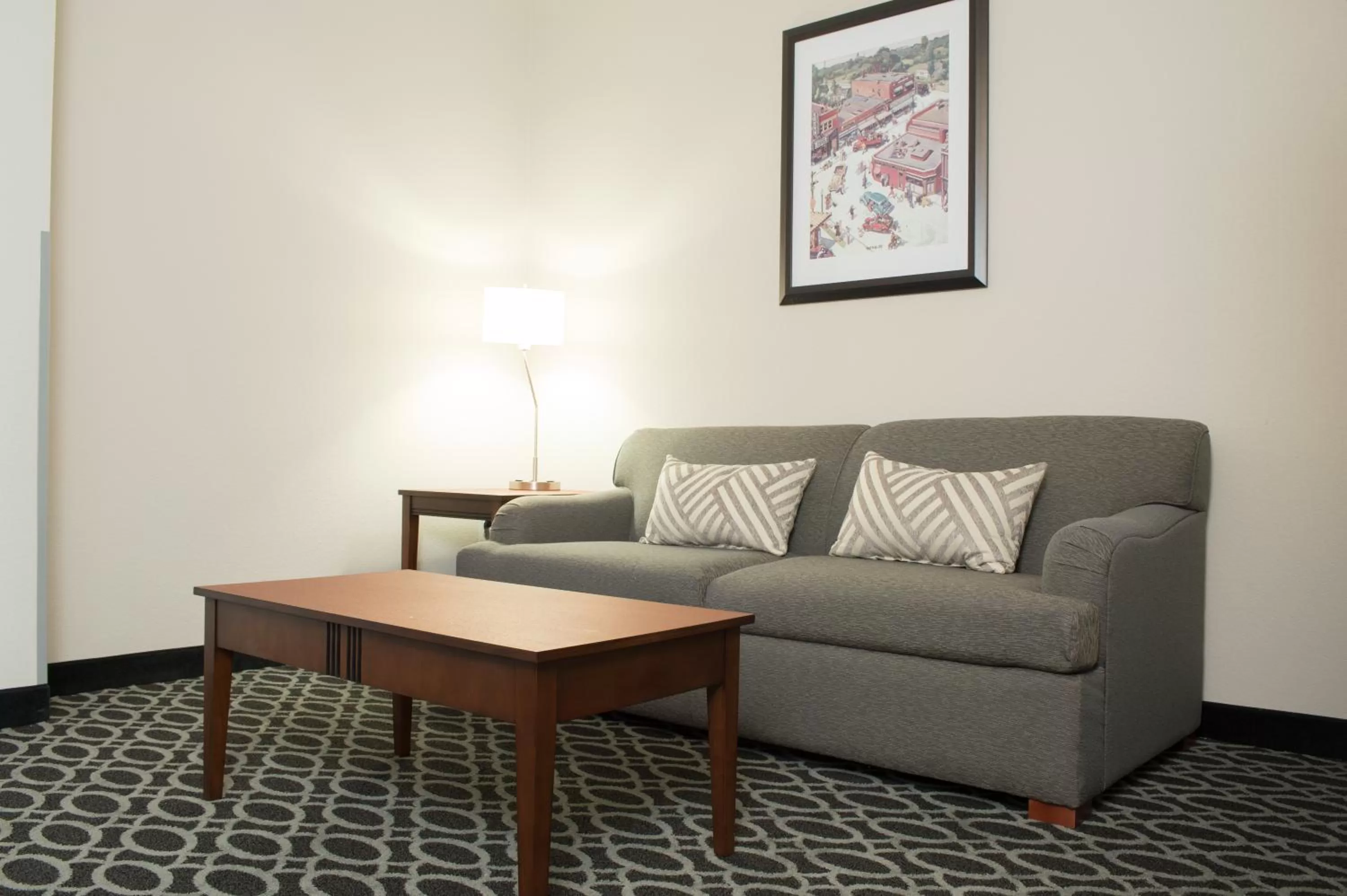 Living room in Bluemont Hotel