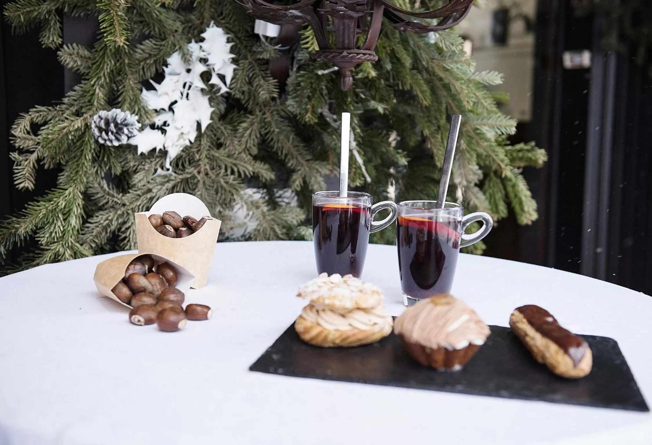Food and drinks in Hotel Mont Blanc Megève
