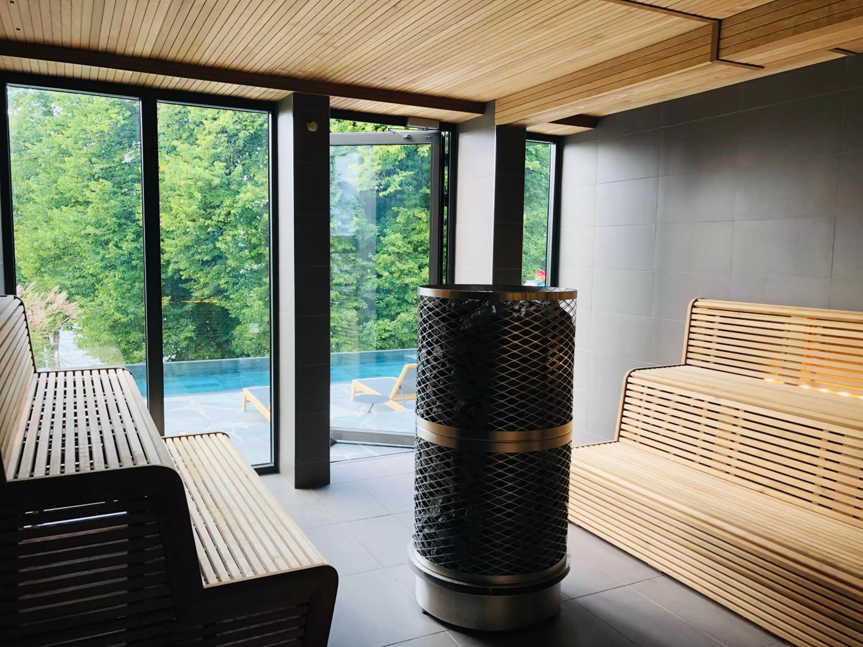 Sauna in Villa Lovik