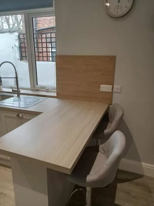 Kitchen or kitchenette in Private rooms with breakfast in Bishop Auckland