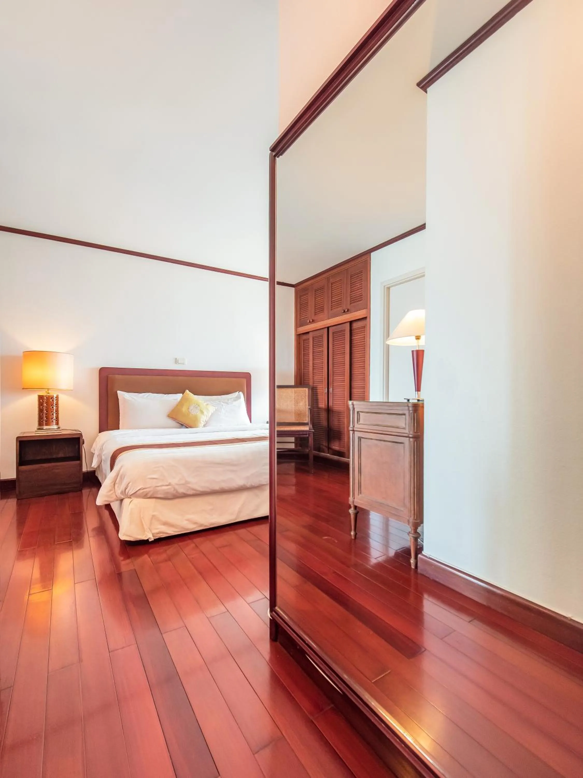Bedroom, Bed in Saigon Domaine Luxury Residences