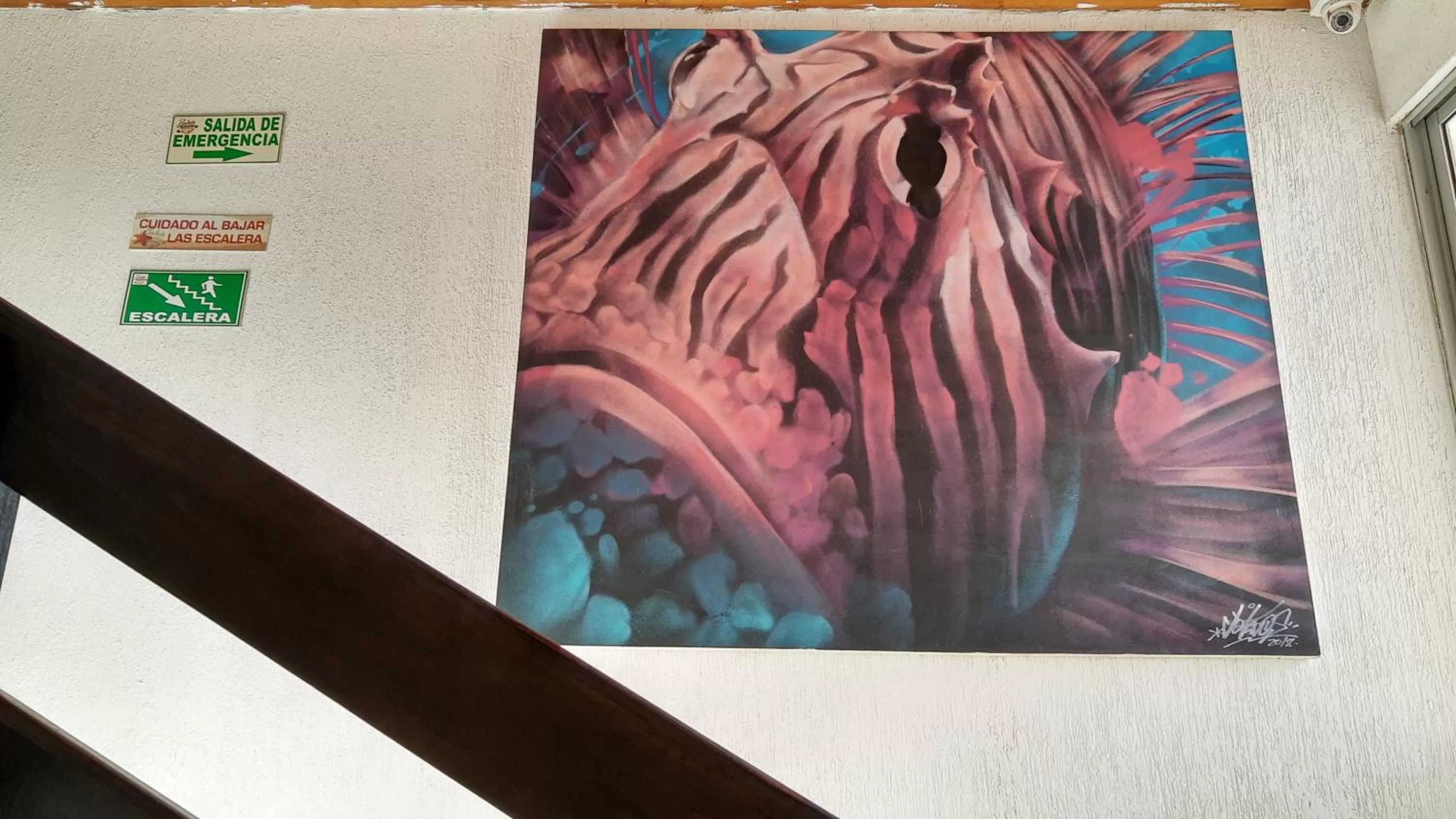 Decorative detail in Posada Cultural Bahia Sonora