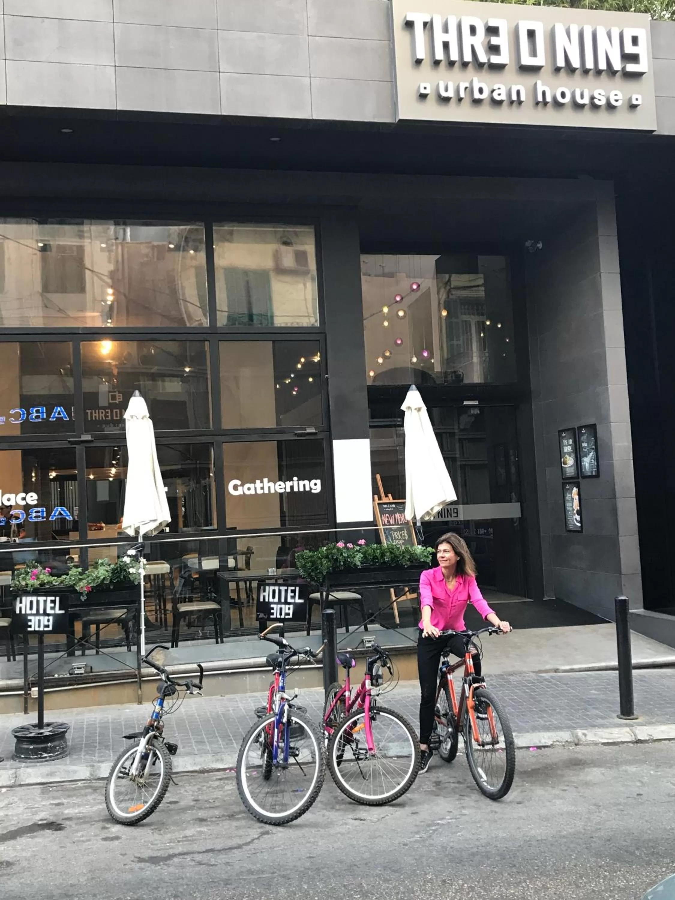 Facade/entrance in Three O Nine Hotel