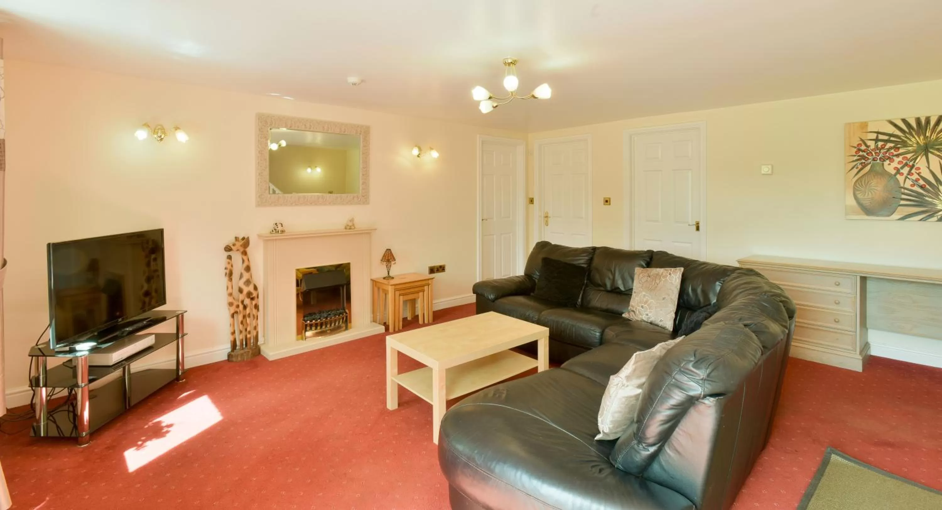 Living room in Edenhall Country Hotel