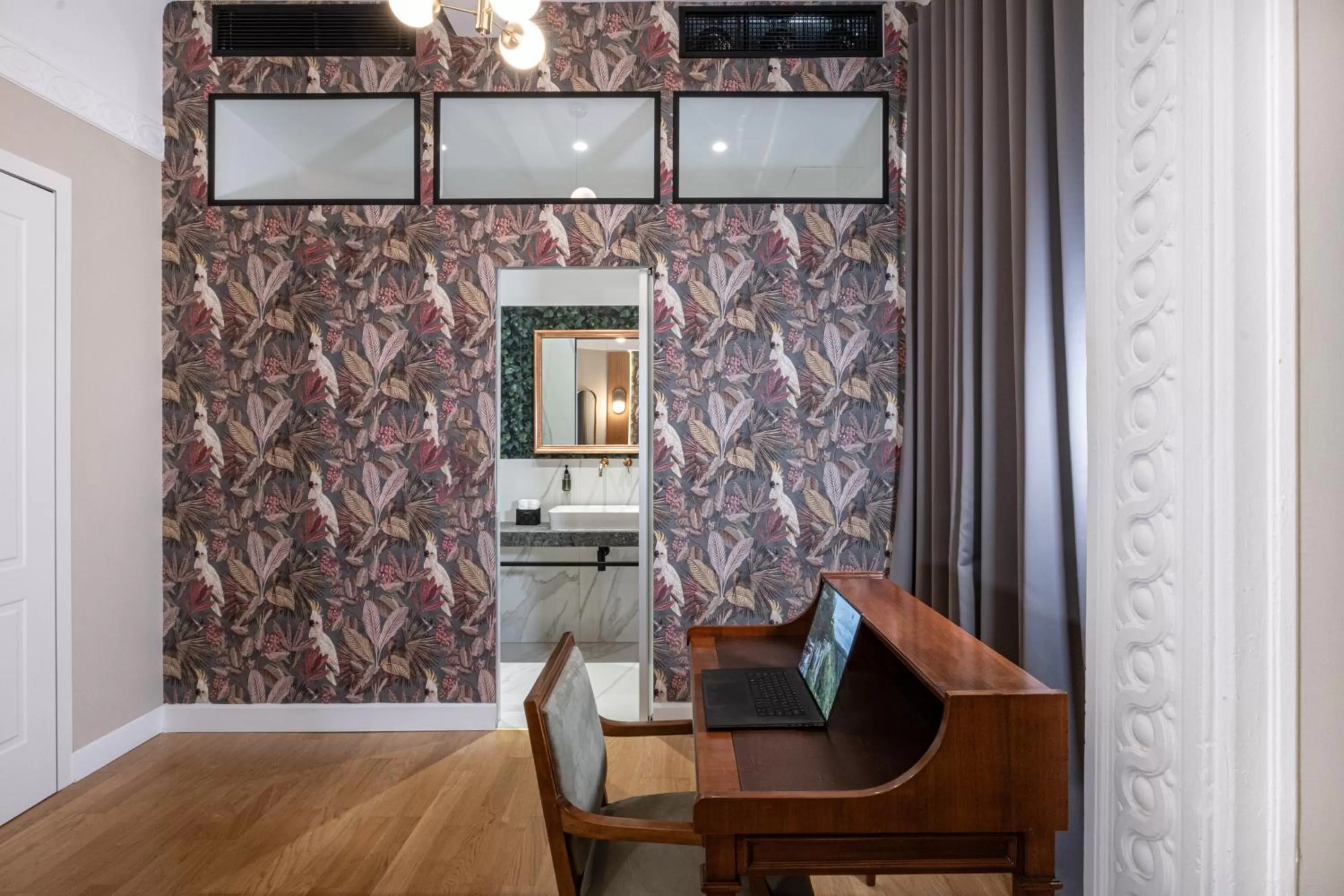 Bedroom in Belle Epoque Suites