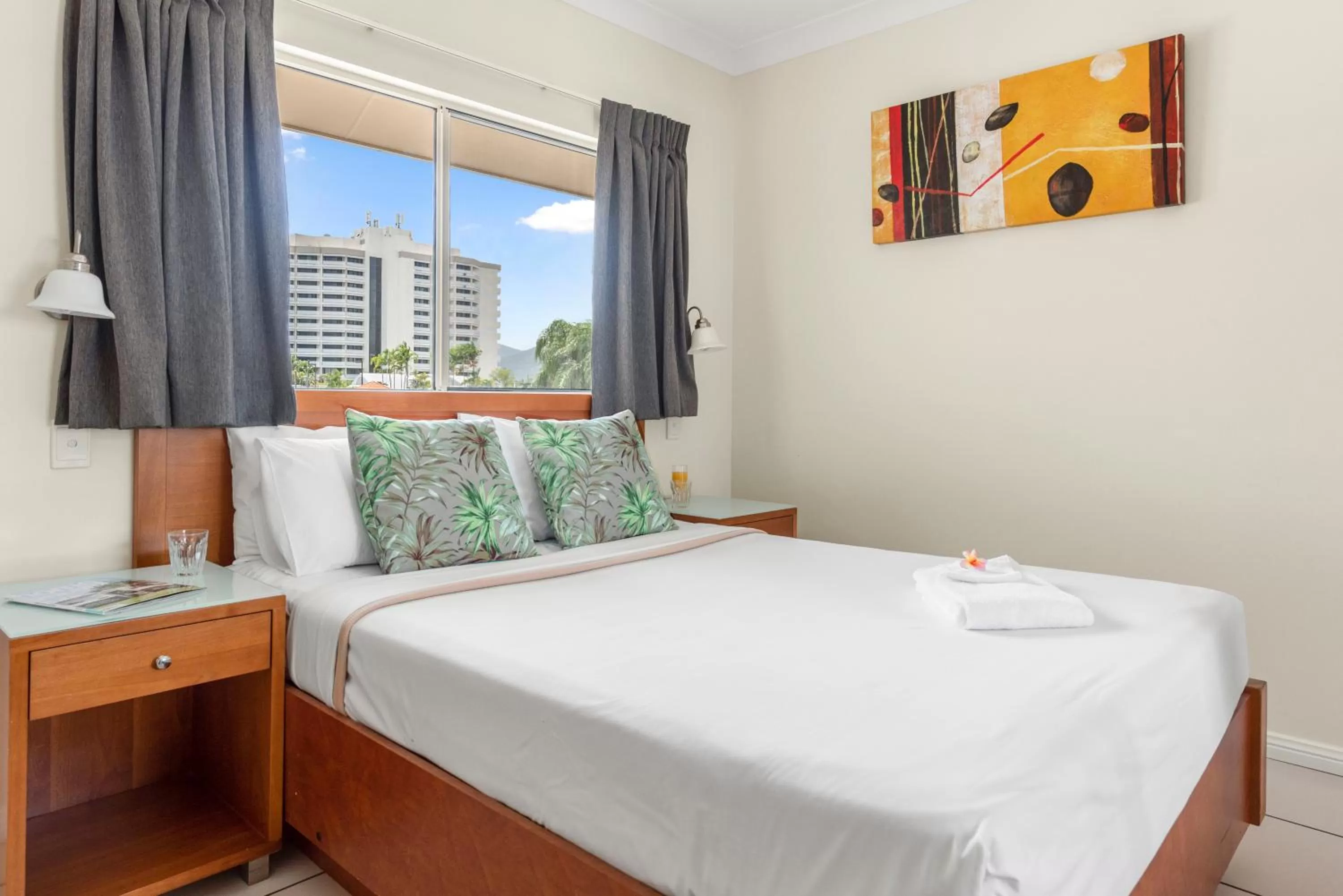 Bedroom, Bed in Bay Village Tropical Retreat & Apartments