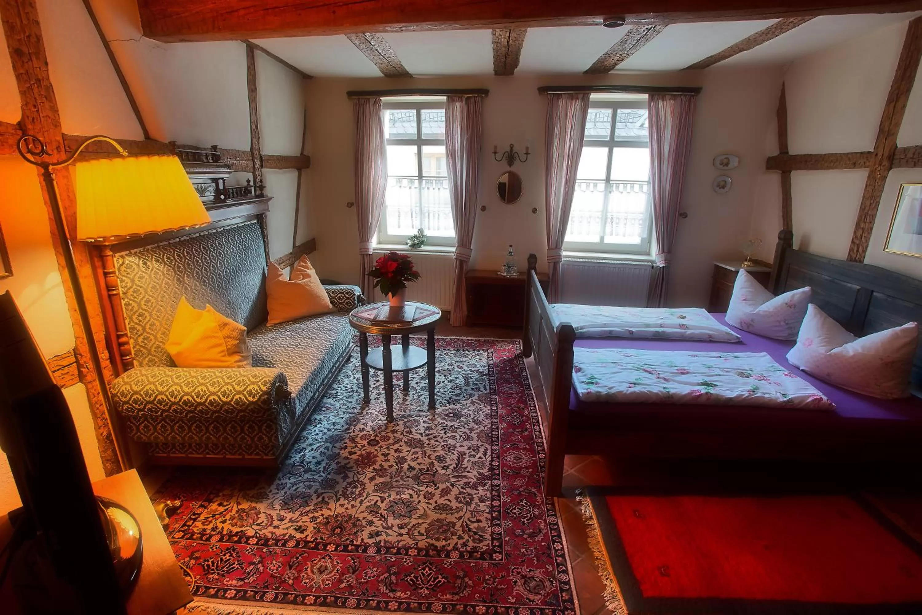 Photo of the whole room, Bed in Matsch - Plauens älteste Gastwirtschaft