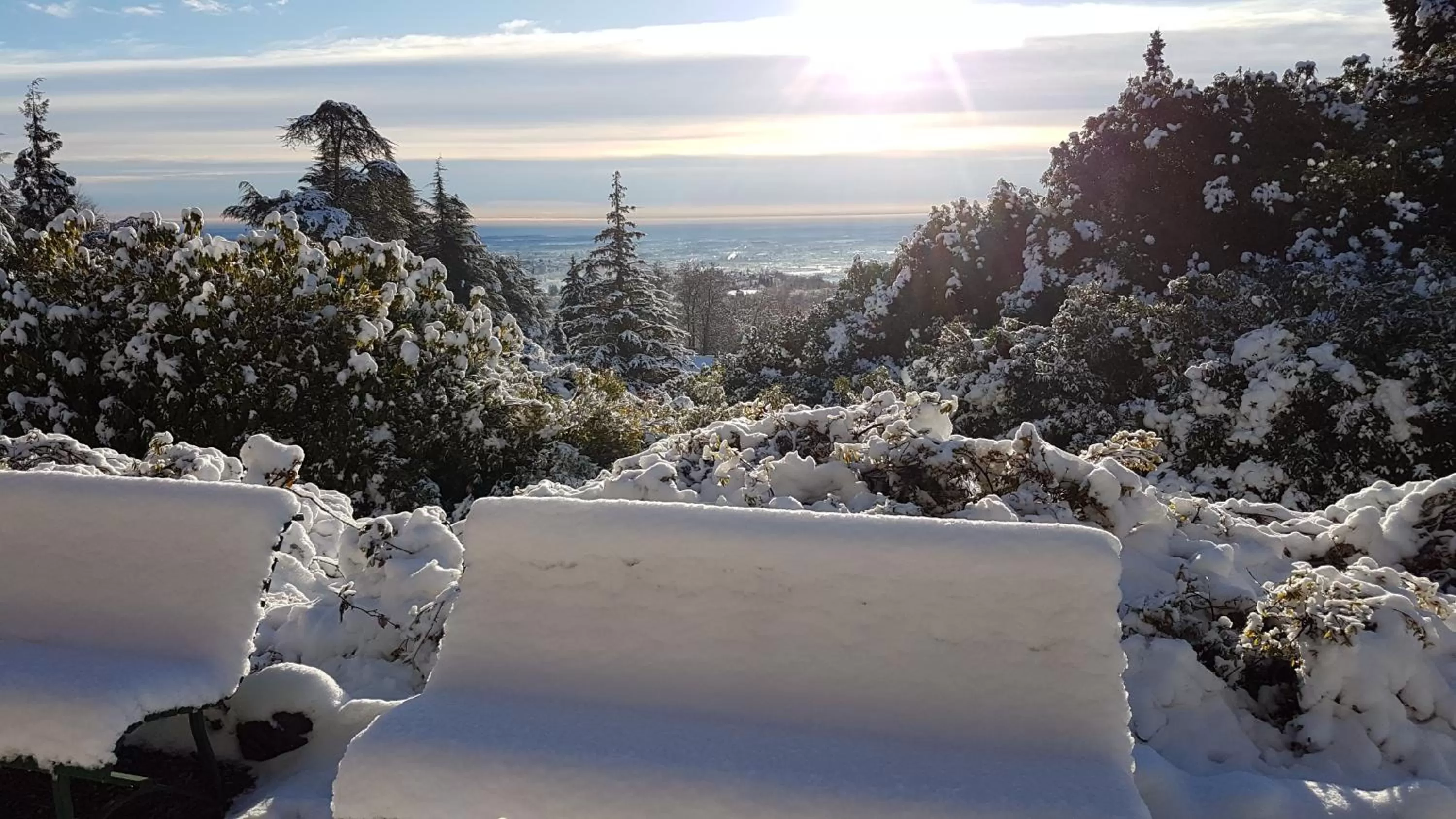 Winter in B&B Villa Tavallini