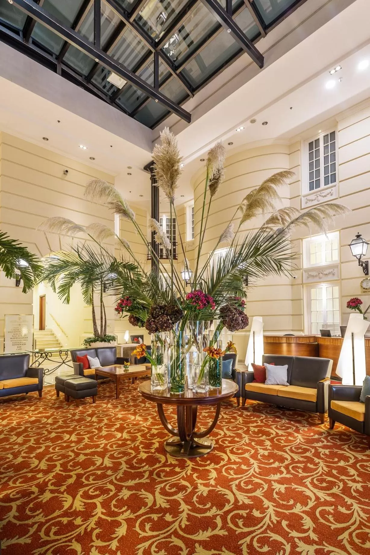 Lobby or reception in Hotel Polonia Palace