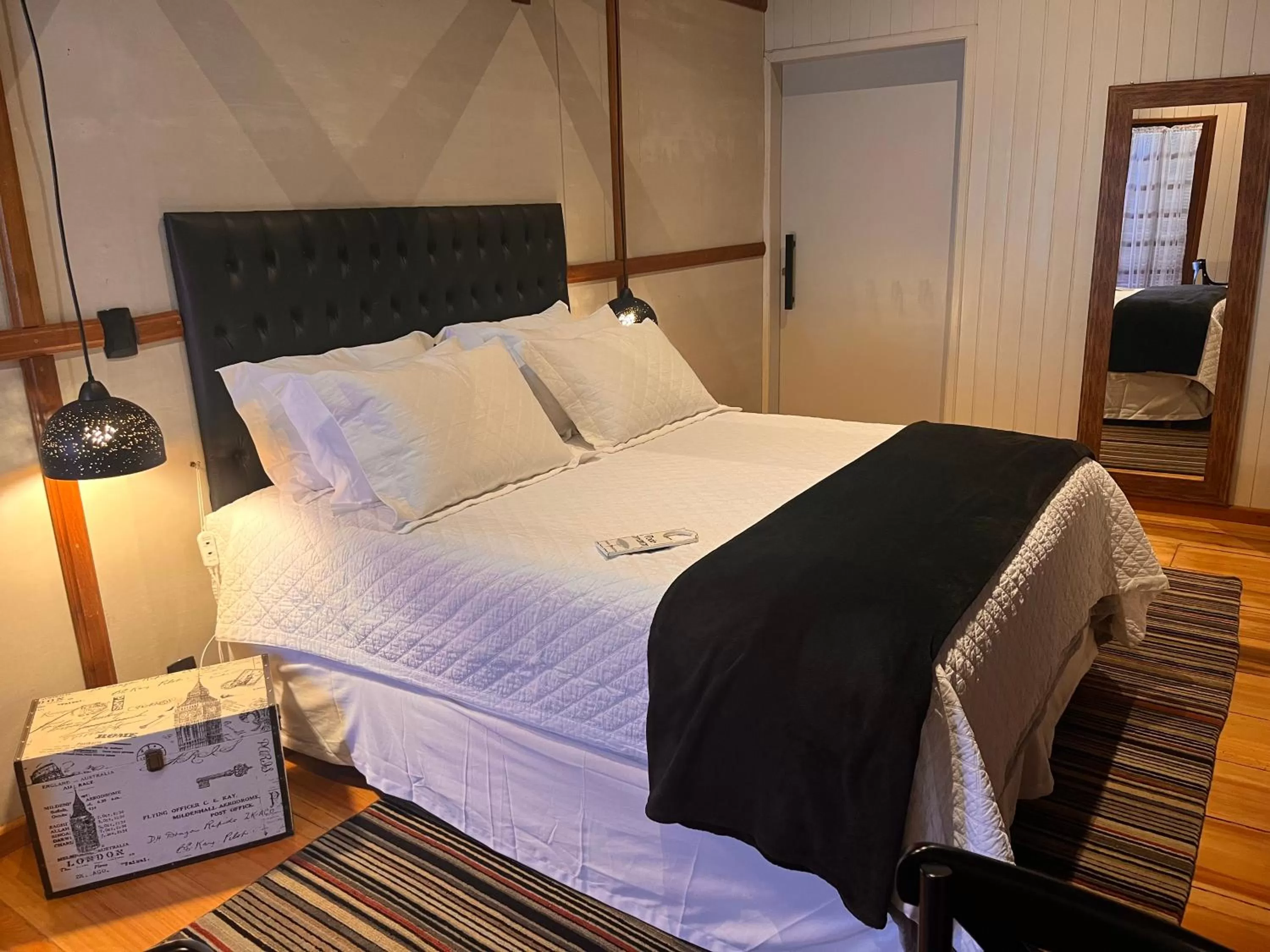 Bed in Pousada Dona Bendita