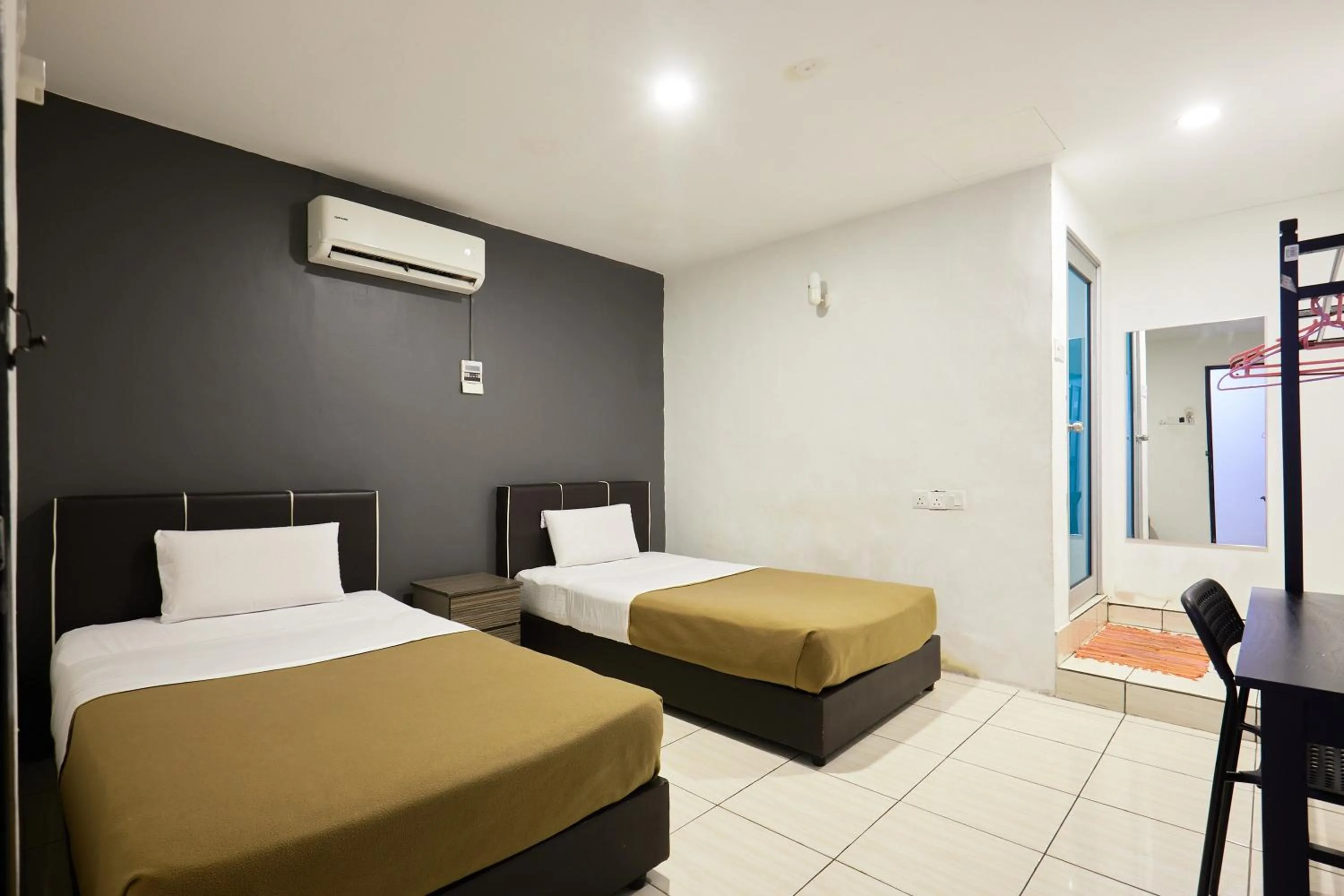 Bed in Uncle Guesthouse Kuala Terengganu